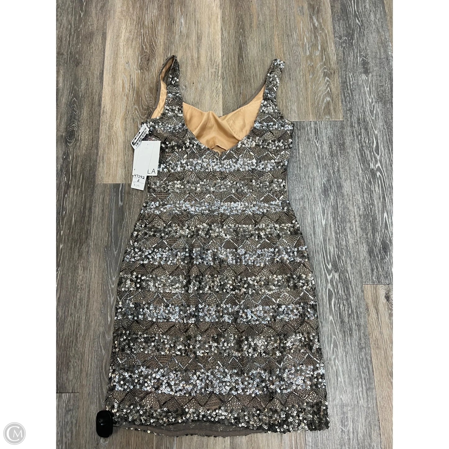 Dress Party Short By Scala In Silver, Size: 2