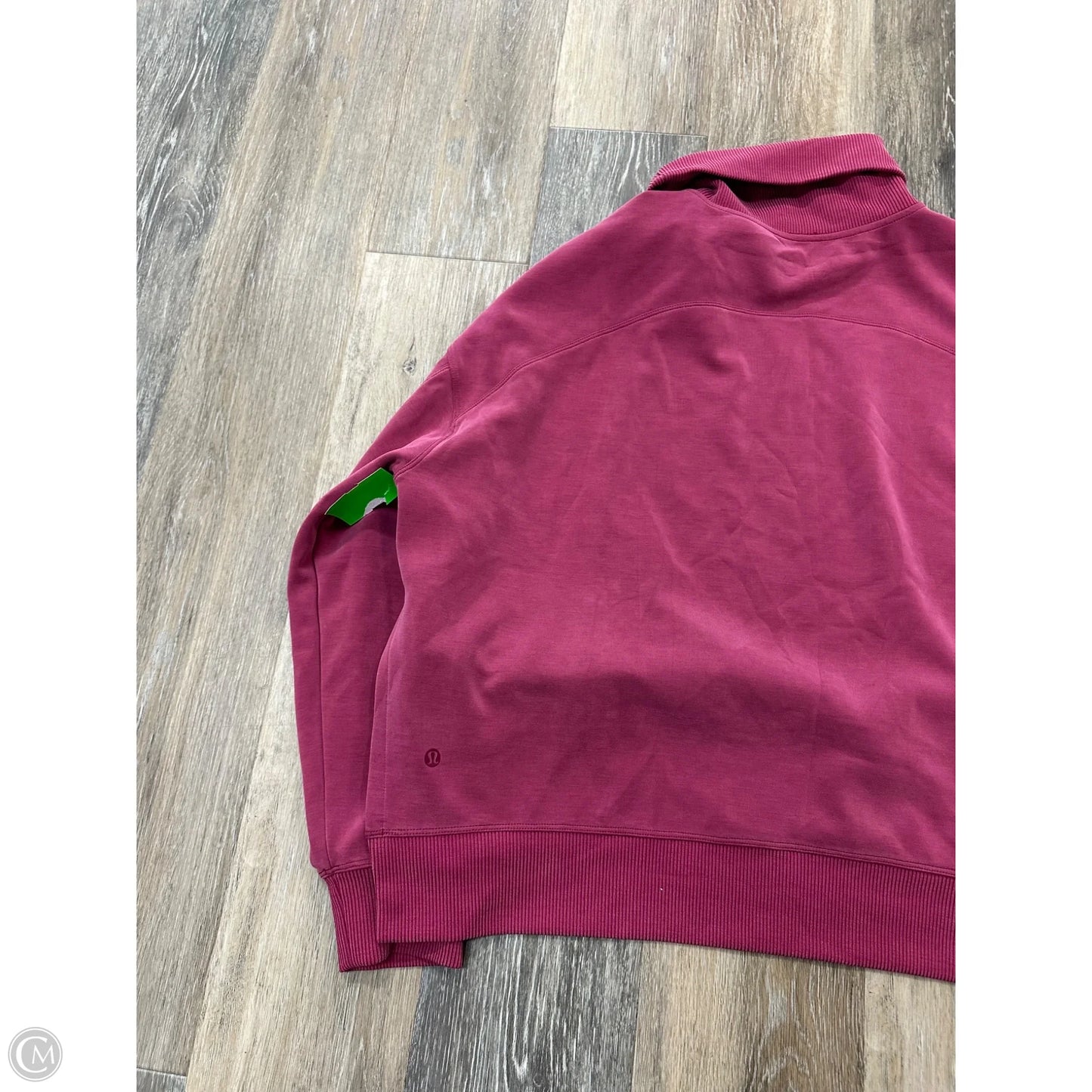 Athletic Sweatshirt Crewneck By Lululemon In Red, Size: 10