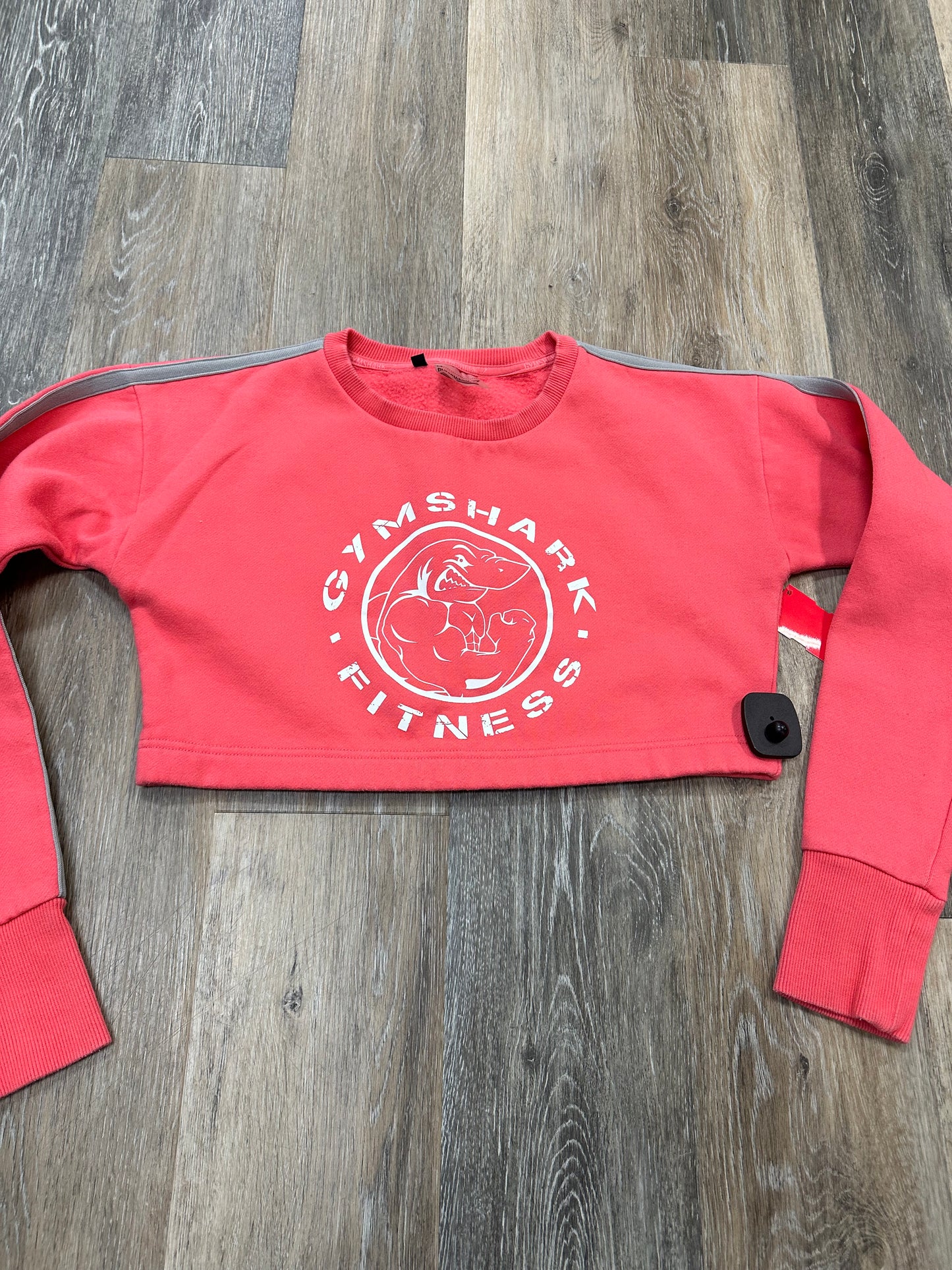 Athletic Top Long Sleeve Collar By Gym Shark Size: Xs