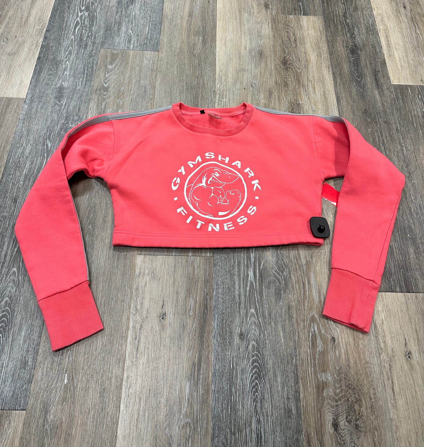 Athletic Top Long Sleeve Collar By Gym Shark Size: Xs