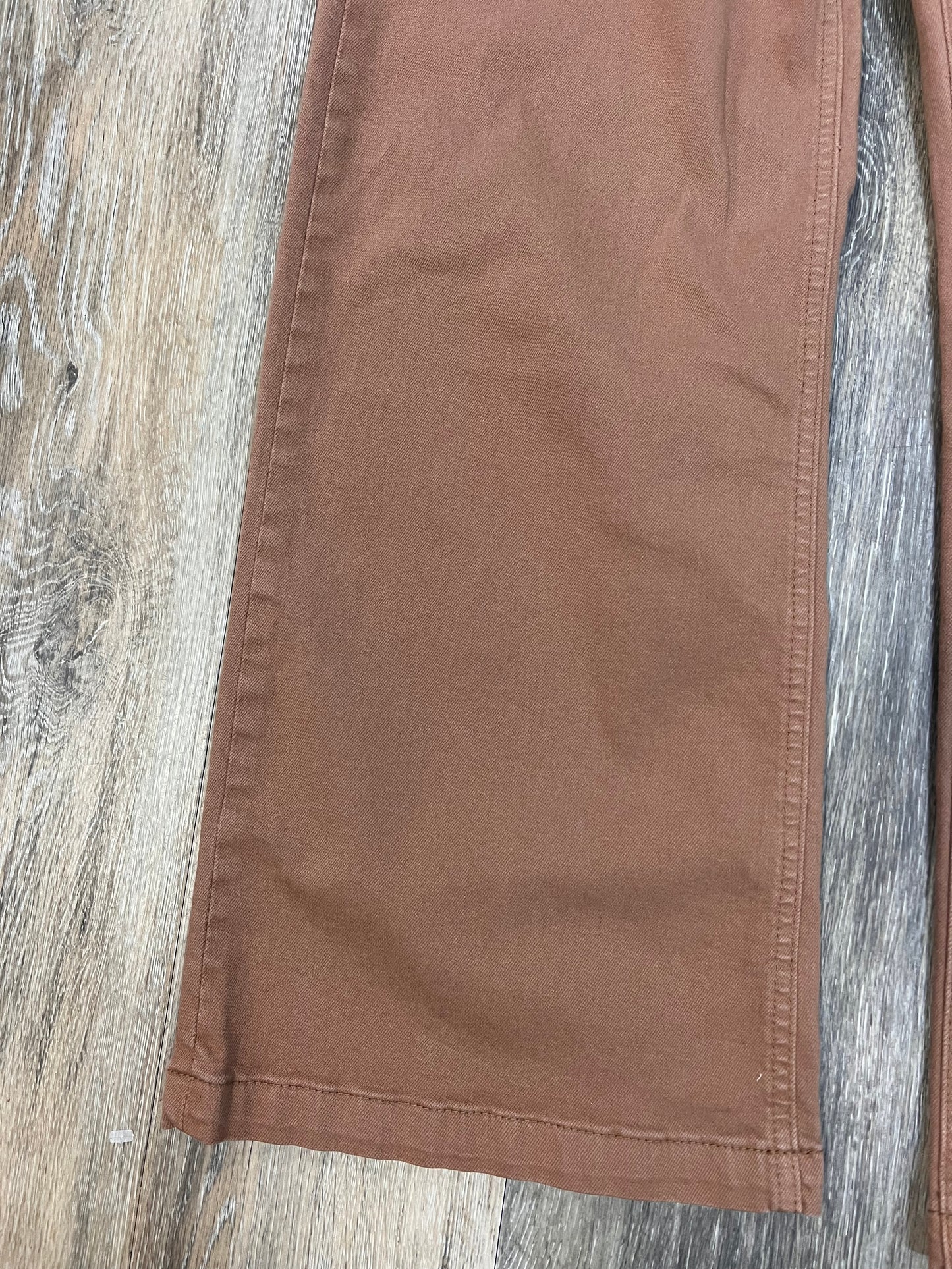 Jeans Wide Leg By Kut In Tan, Size: 2