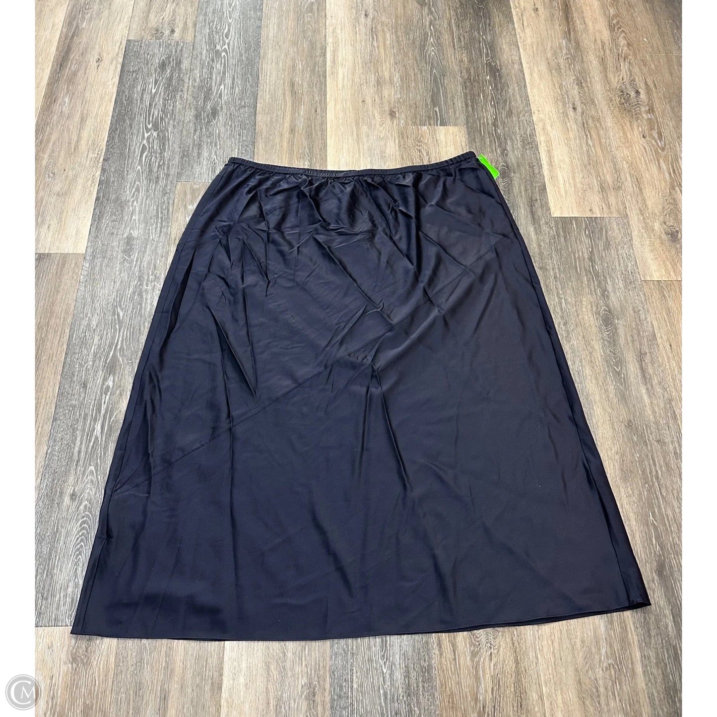 Skirt Midi By Eileen Fisher In Navy, Size: 2x