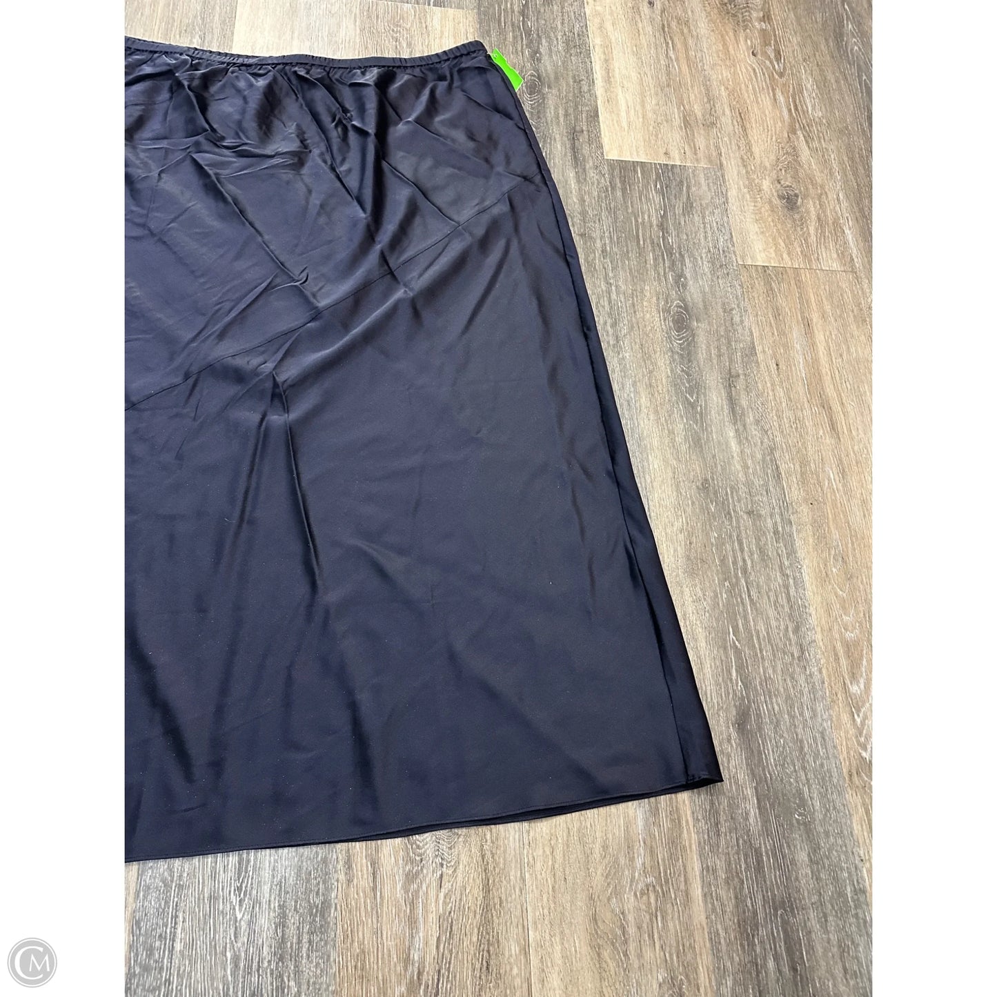 Skirt Midi By Eileen Fisher In Navy, Size: 2x