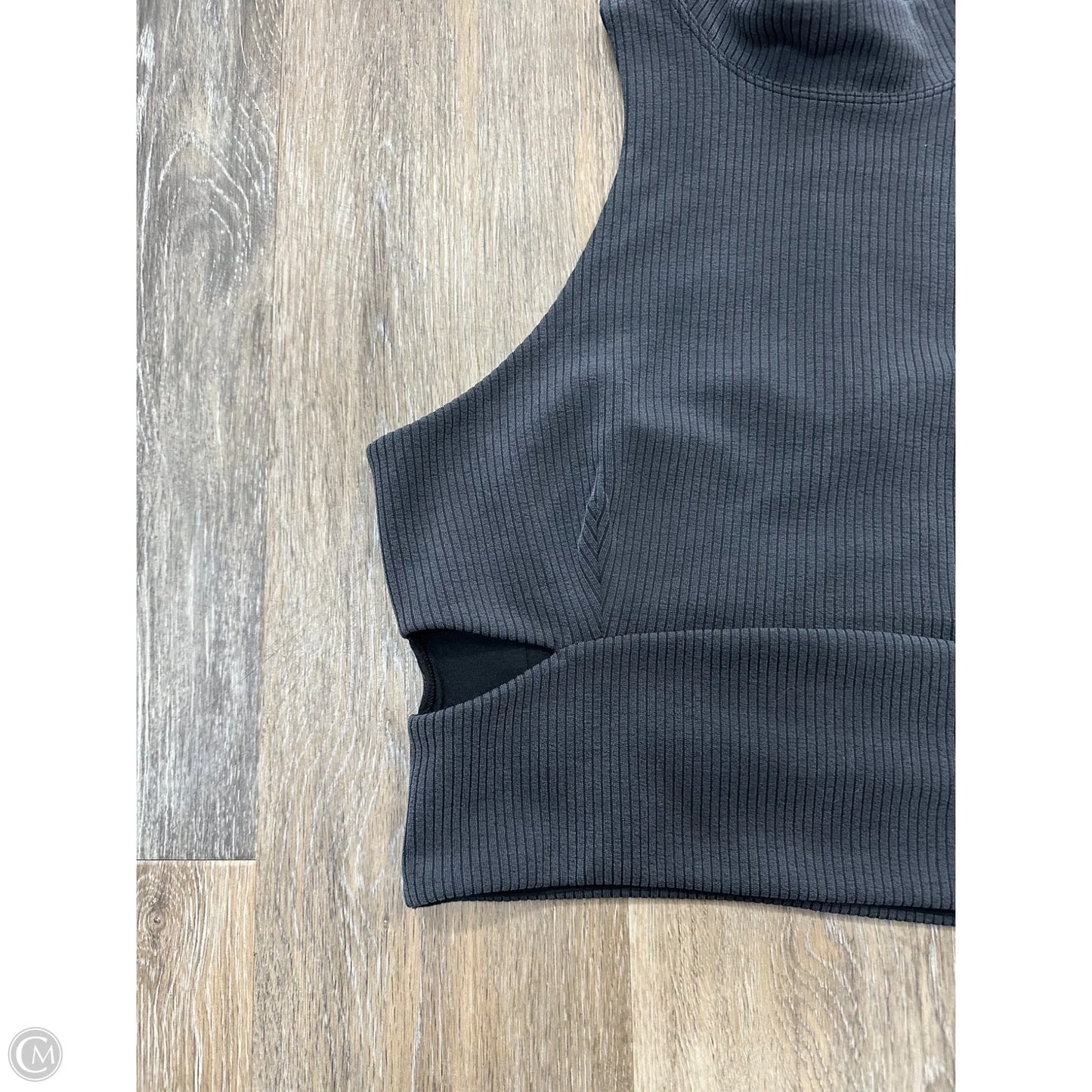 Athletic Tank Top By Lululemon In Grey, Size: M
