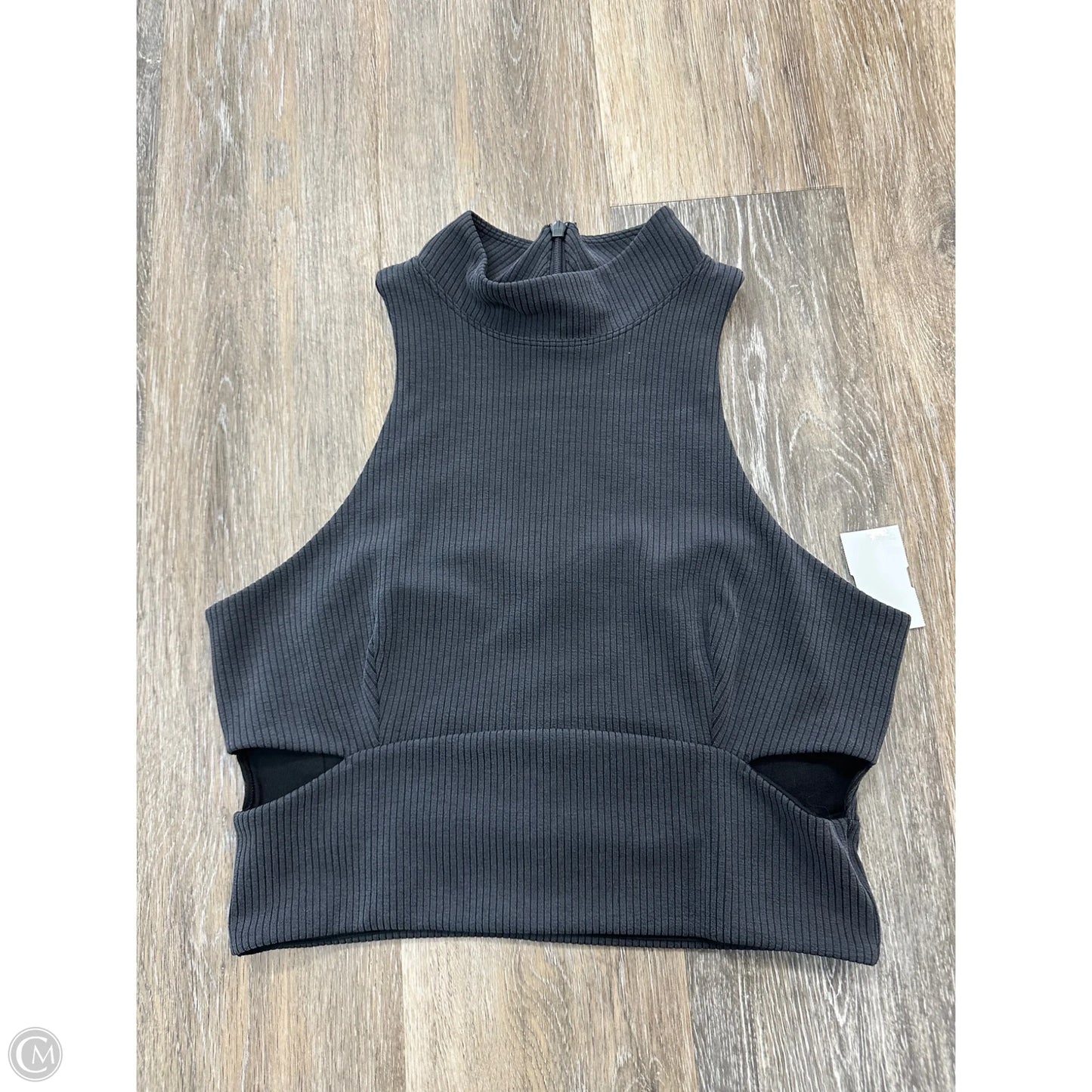 Athletic Tank Top By Lululemon In Grey, Size: M