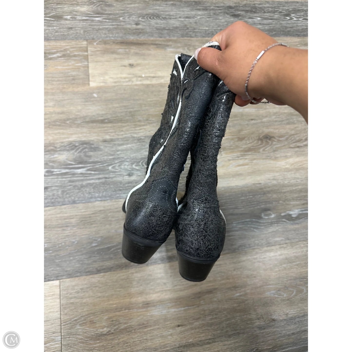 Boots Western By Ariat In Black, Size: 7.5