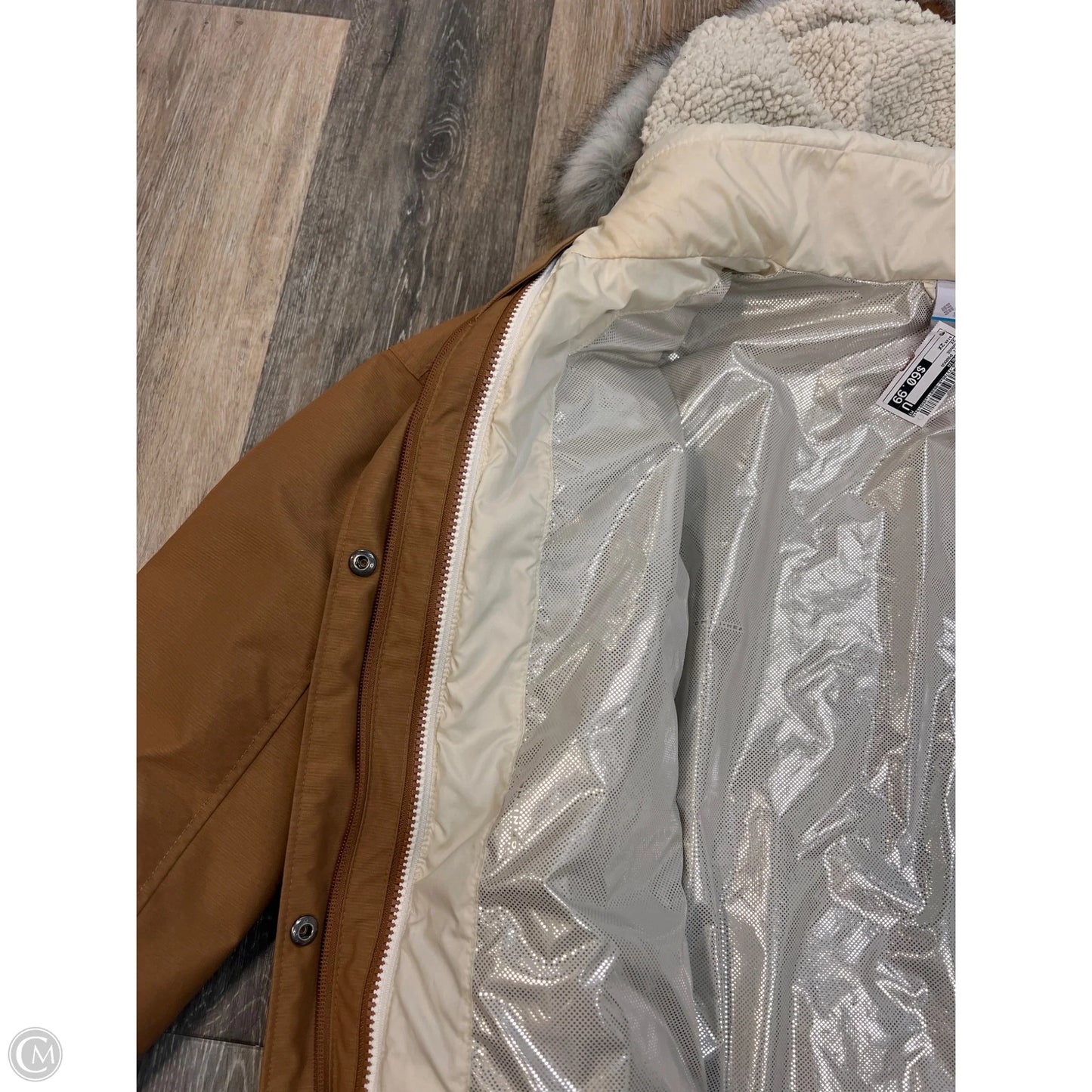Coat Parka By Columbia In Orange, Size: 2x