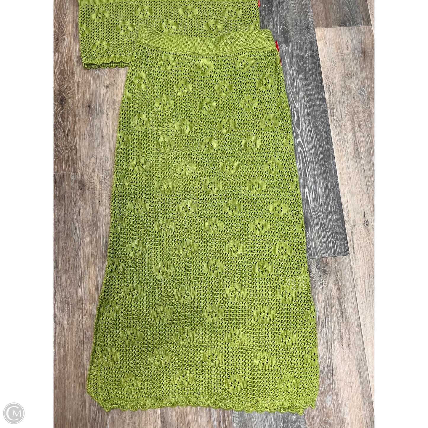 Skirt Set 2pc By Callahan In Green, Size: S