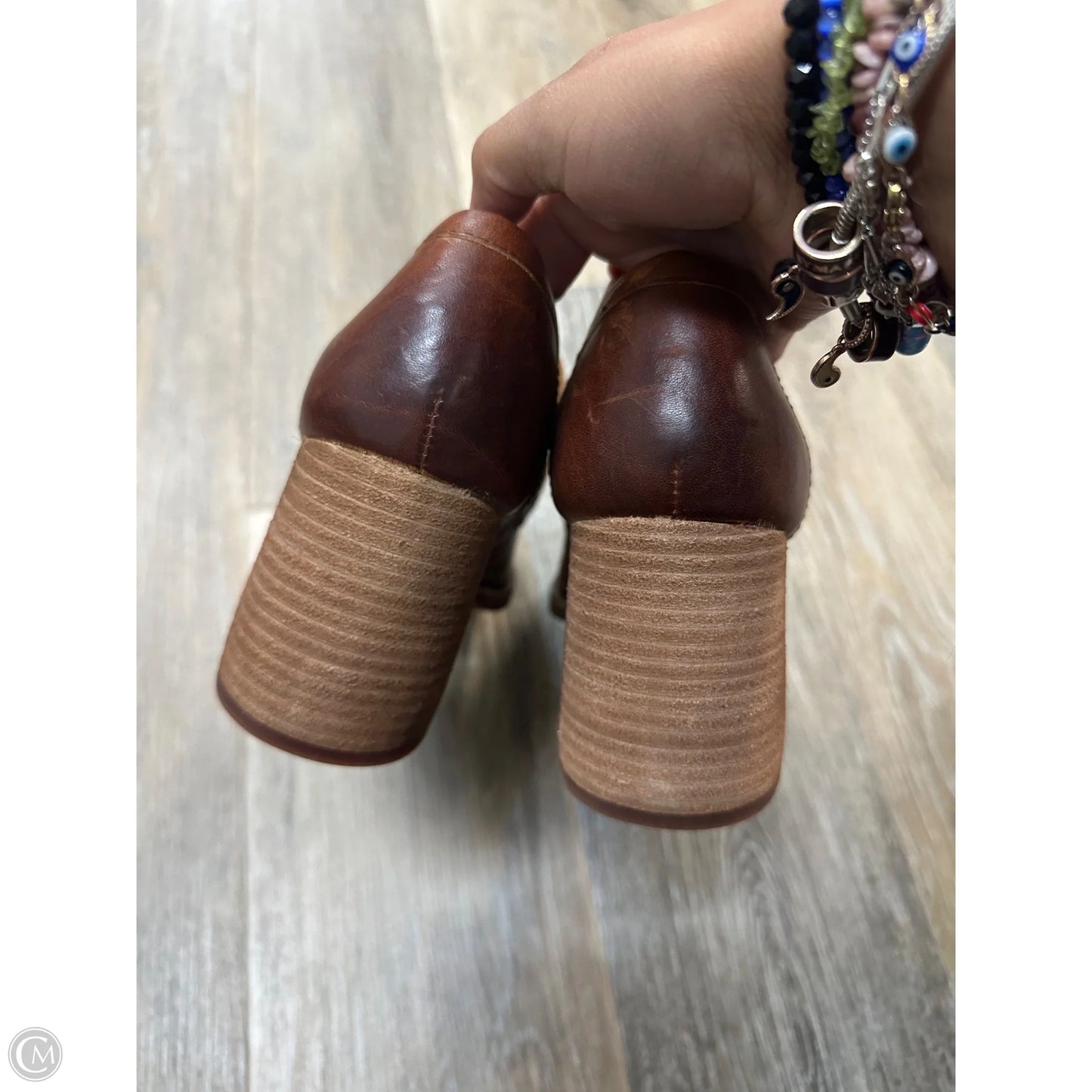 Shoes Heels Block By Kork Ease In Brown, Size: 9