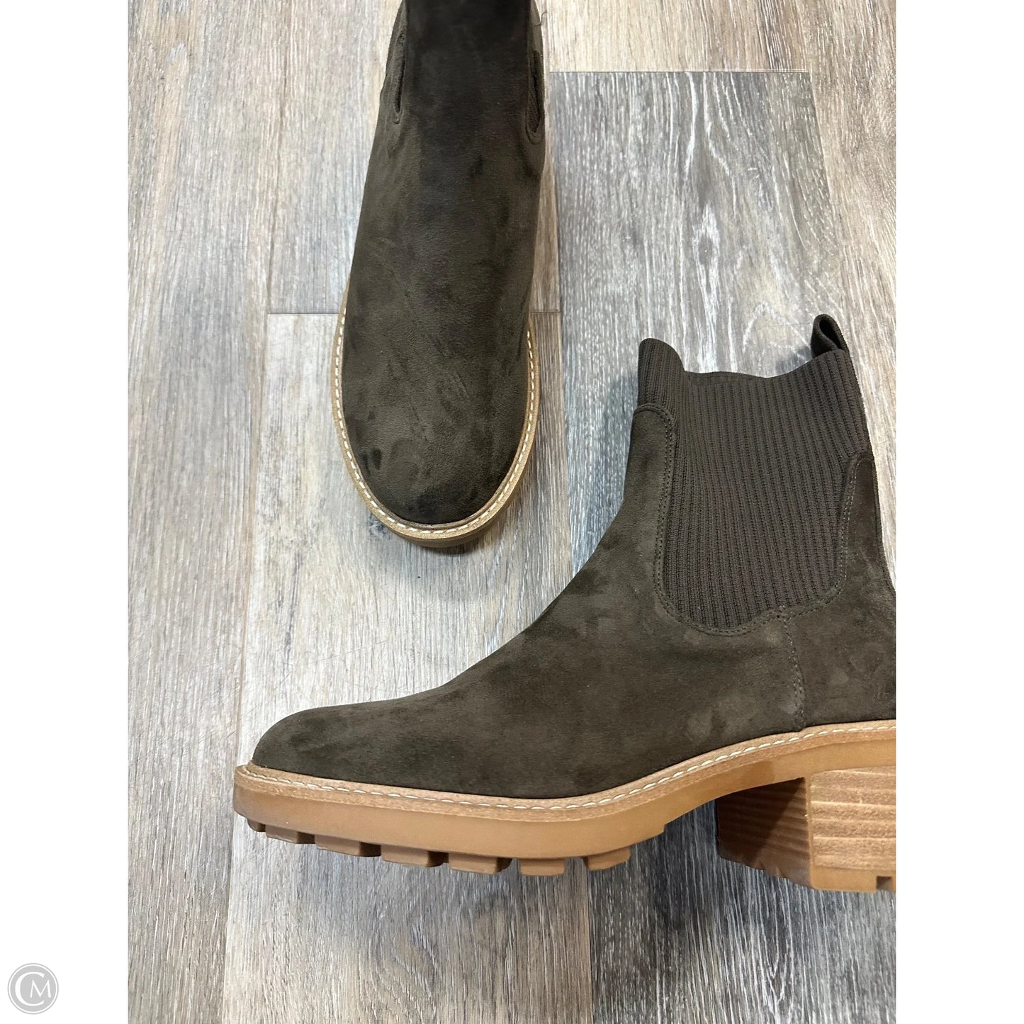 Boots Ankle Heels By Corkys In Brown, Size: 9