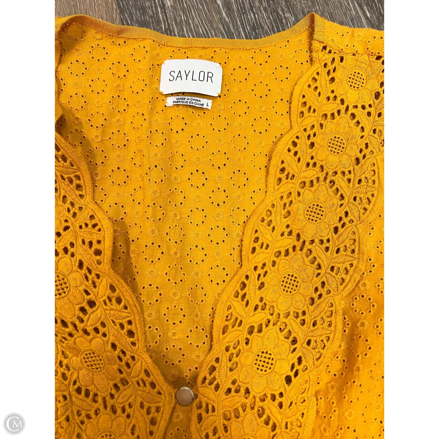 Dress Casual Maxi By Saylor In Yellow, Size: L