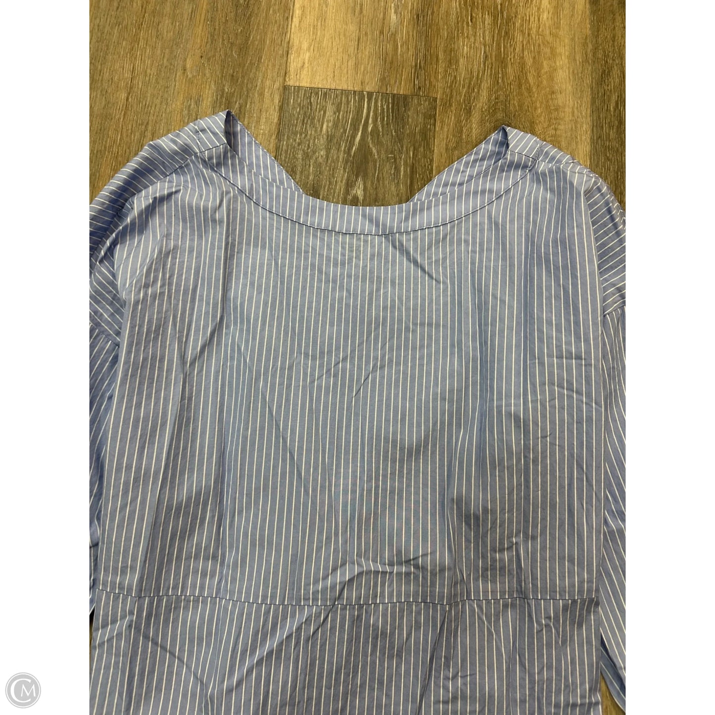 Blouse Long Sleeve By Anthropologie In Blue, Size: S