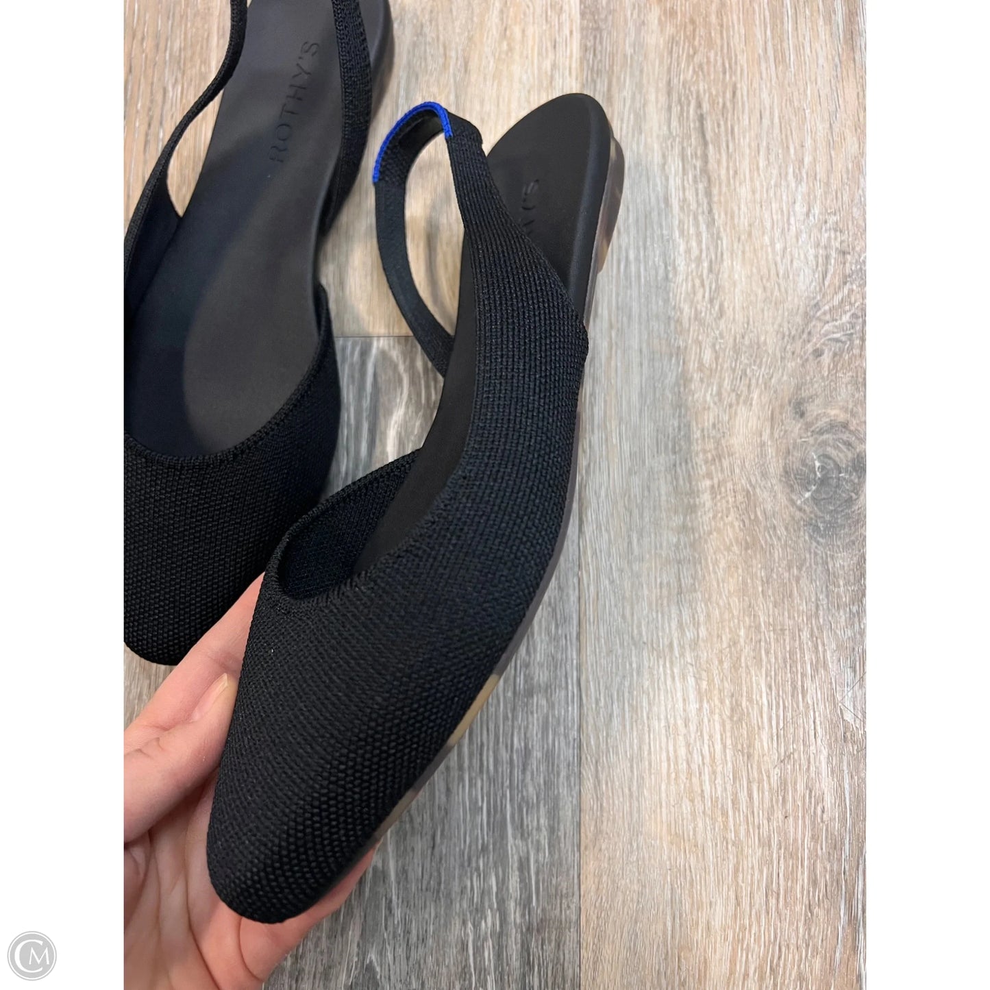 Shoes Flats By Rothys In Black, Size: 8.5