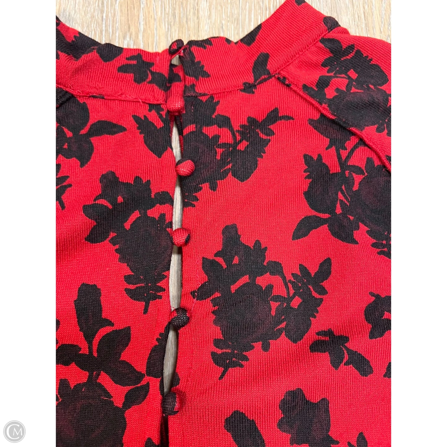 Top Long Sleeve By Free People In Red, Size: M