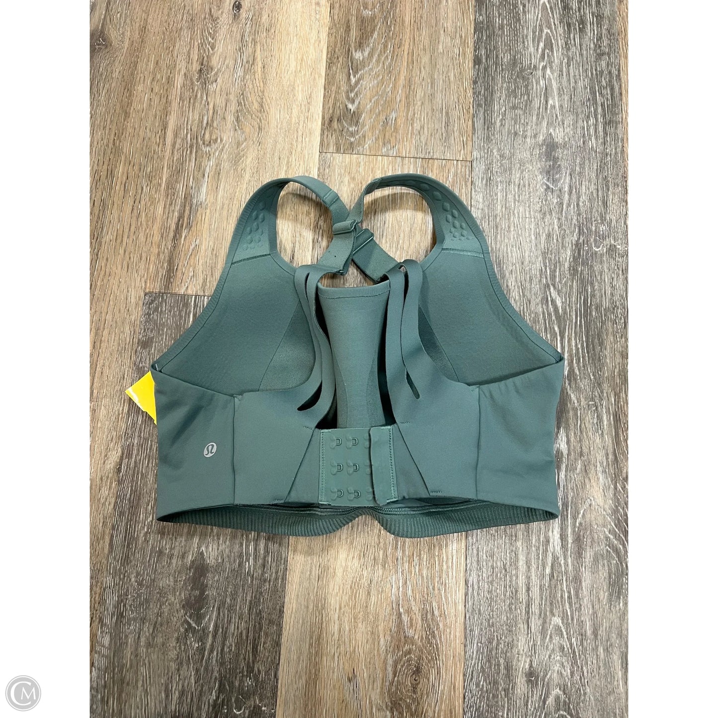 Athletic Bra By Lululemon In Green, Size: 36DDD