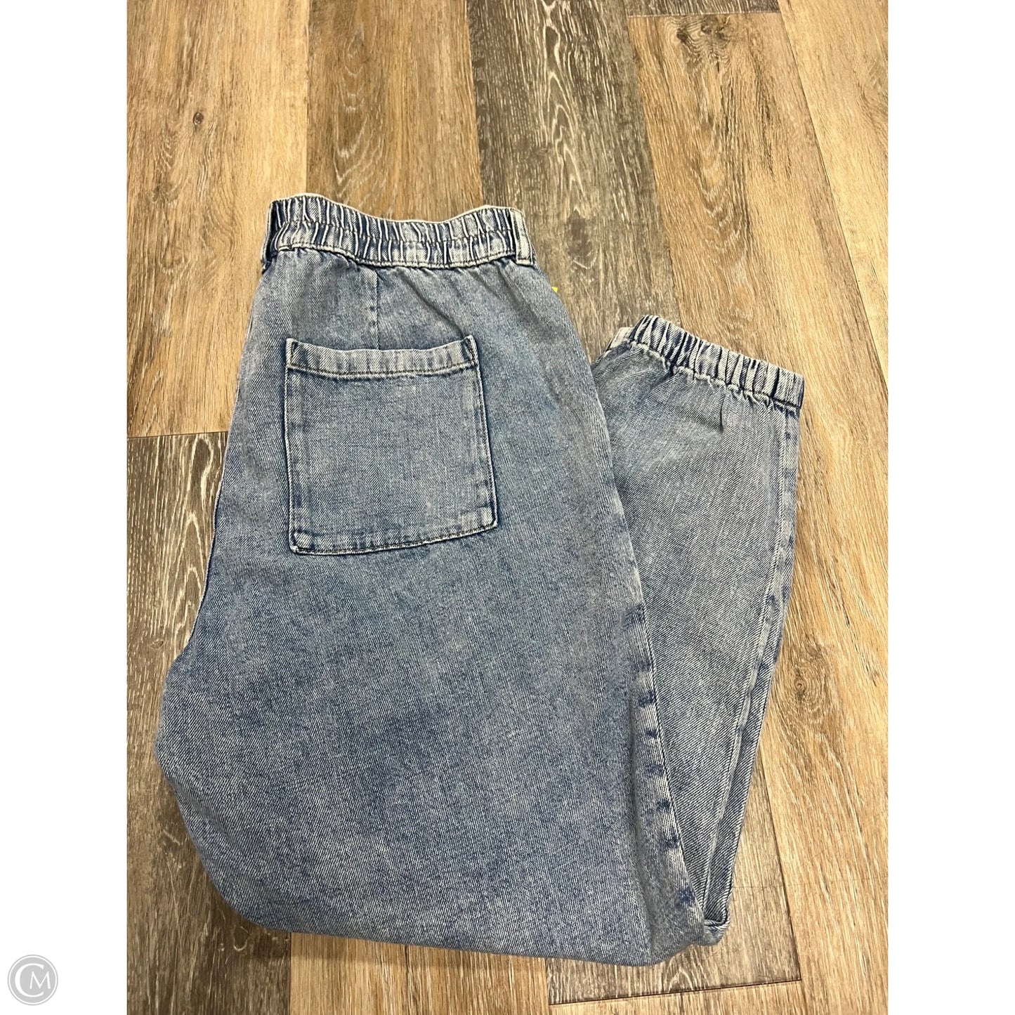 Jeans Straight By Gap In Blue Denim, Size: L