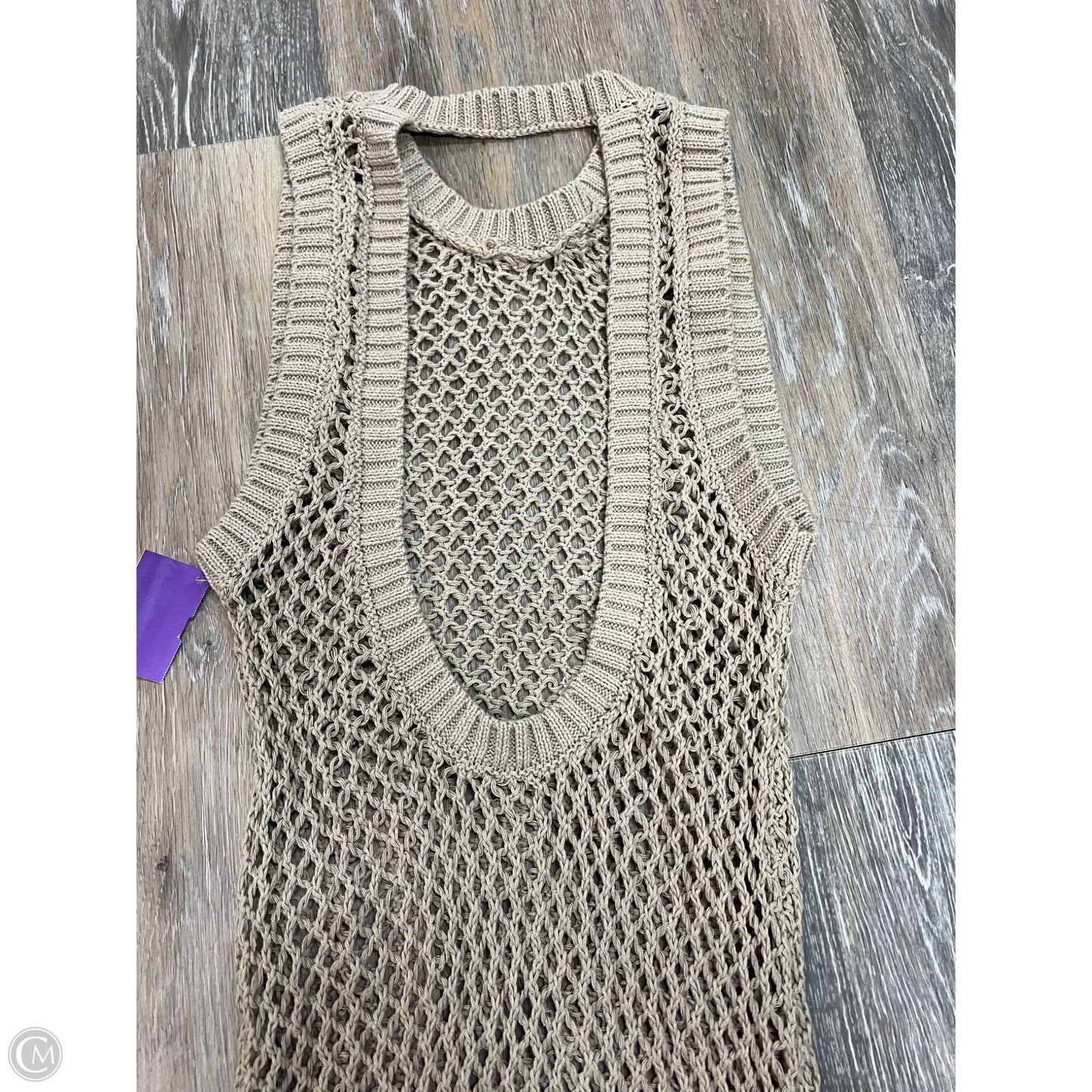 -Swimwear Cover-up By Beach Riot In Tan, Size: S