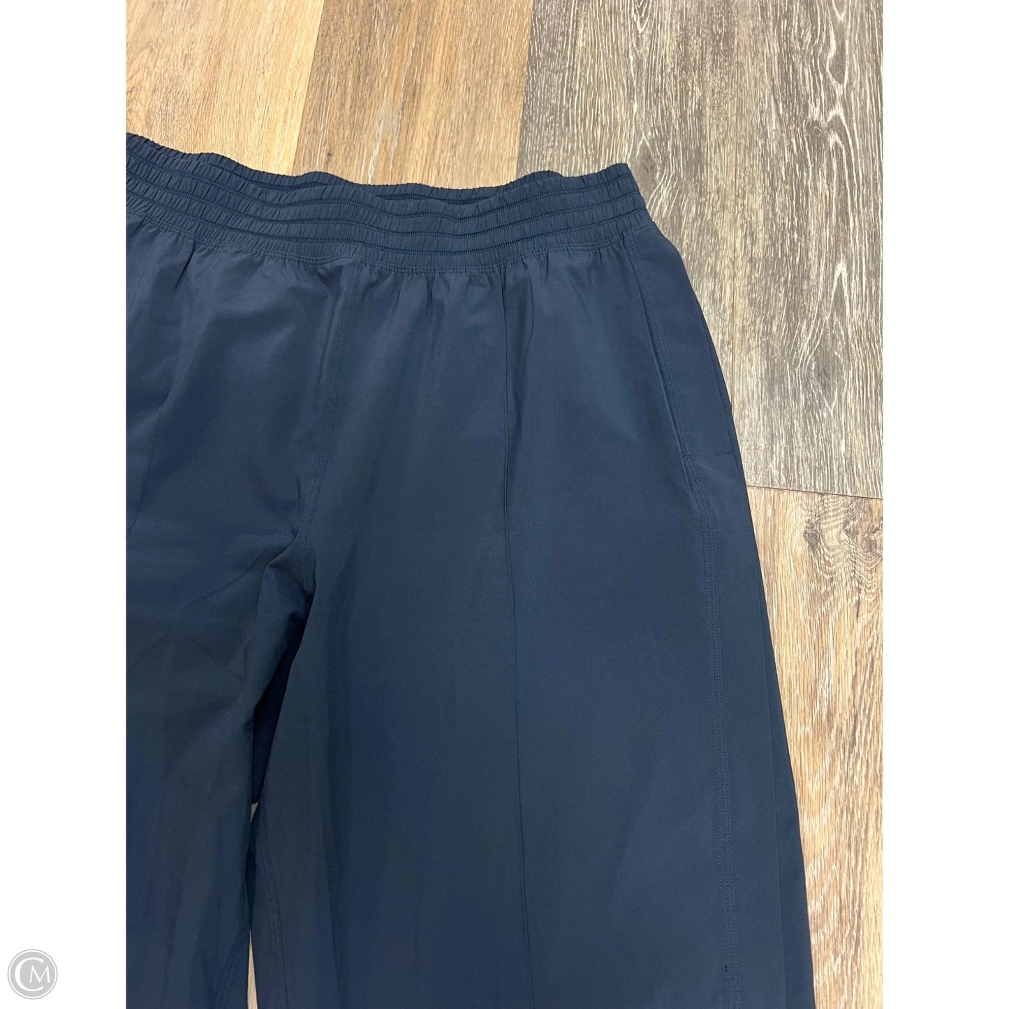 Athletic Pants Cropped By Lululemon In Navy, Size: 12