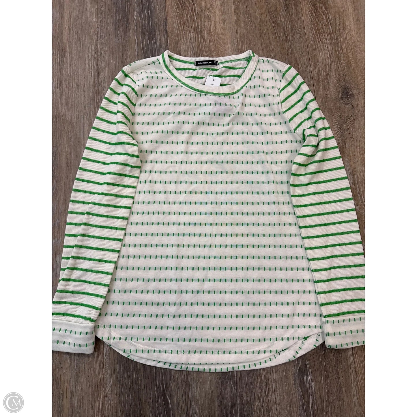 Top Long Sleeve By Staccato In Green, Size: Xs