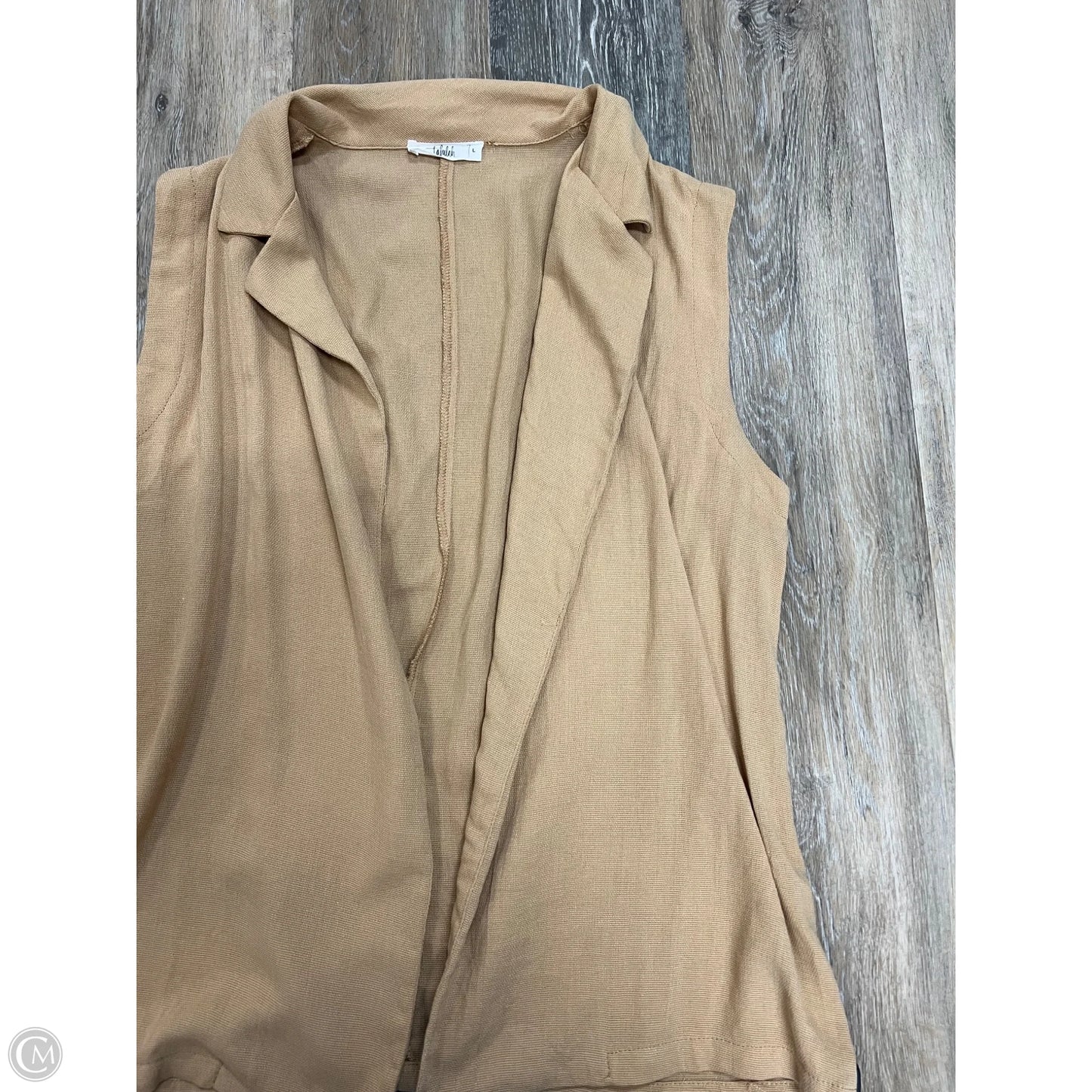 Vest By Talulah In Tan, Size: L