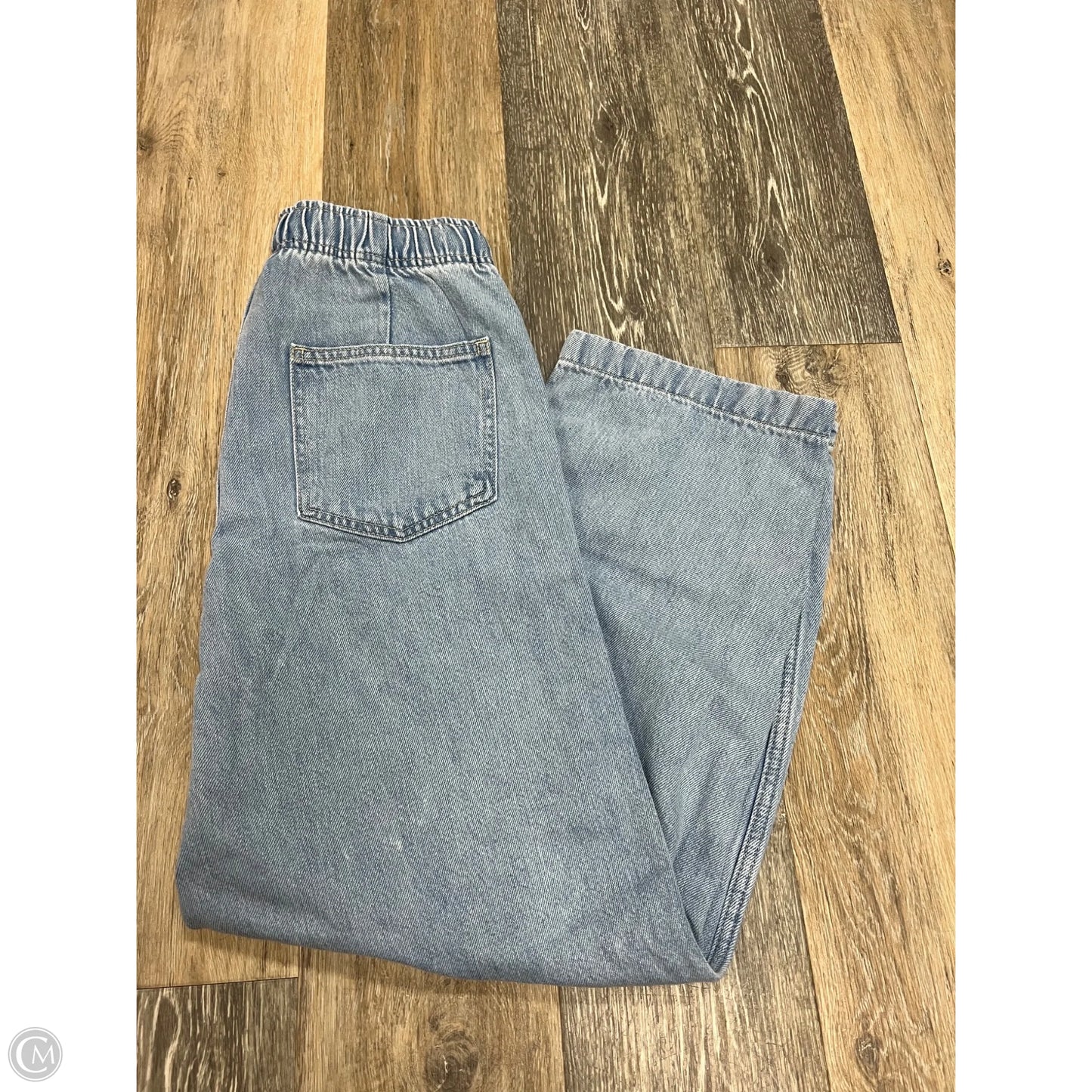 Pants Wide Leg By Gap In Blue Denim, Size: Xs