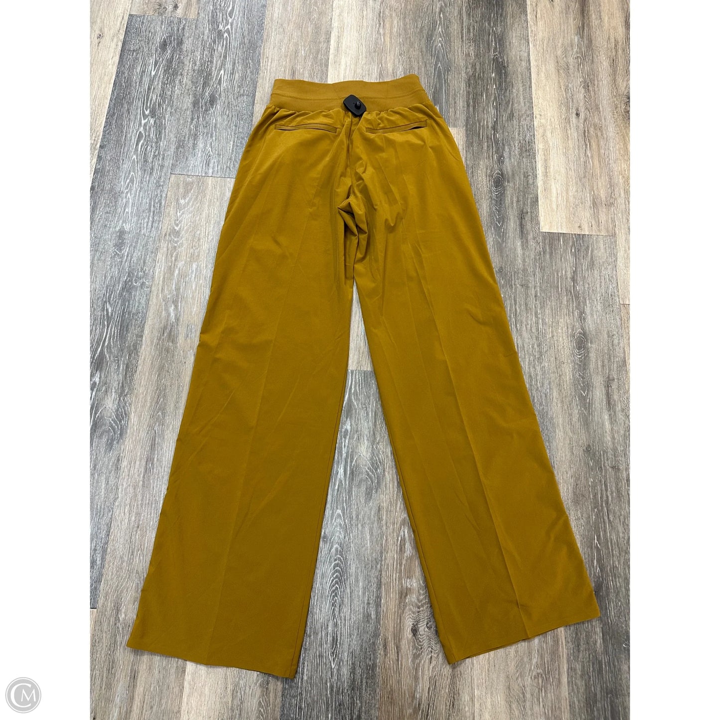 Athletic Pants By Athleta In Gold, Size: 4 Tall