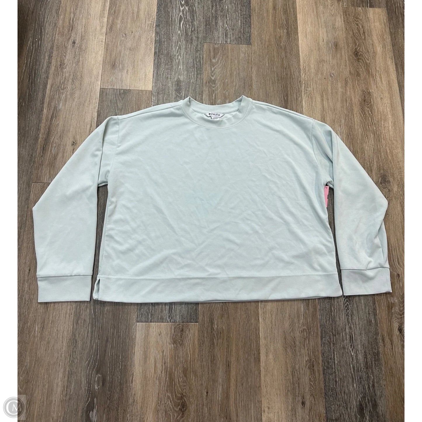 Athletic Sweatshirt Crewneck By Athleta In Grey, Size: Xl
