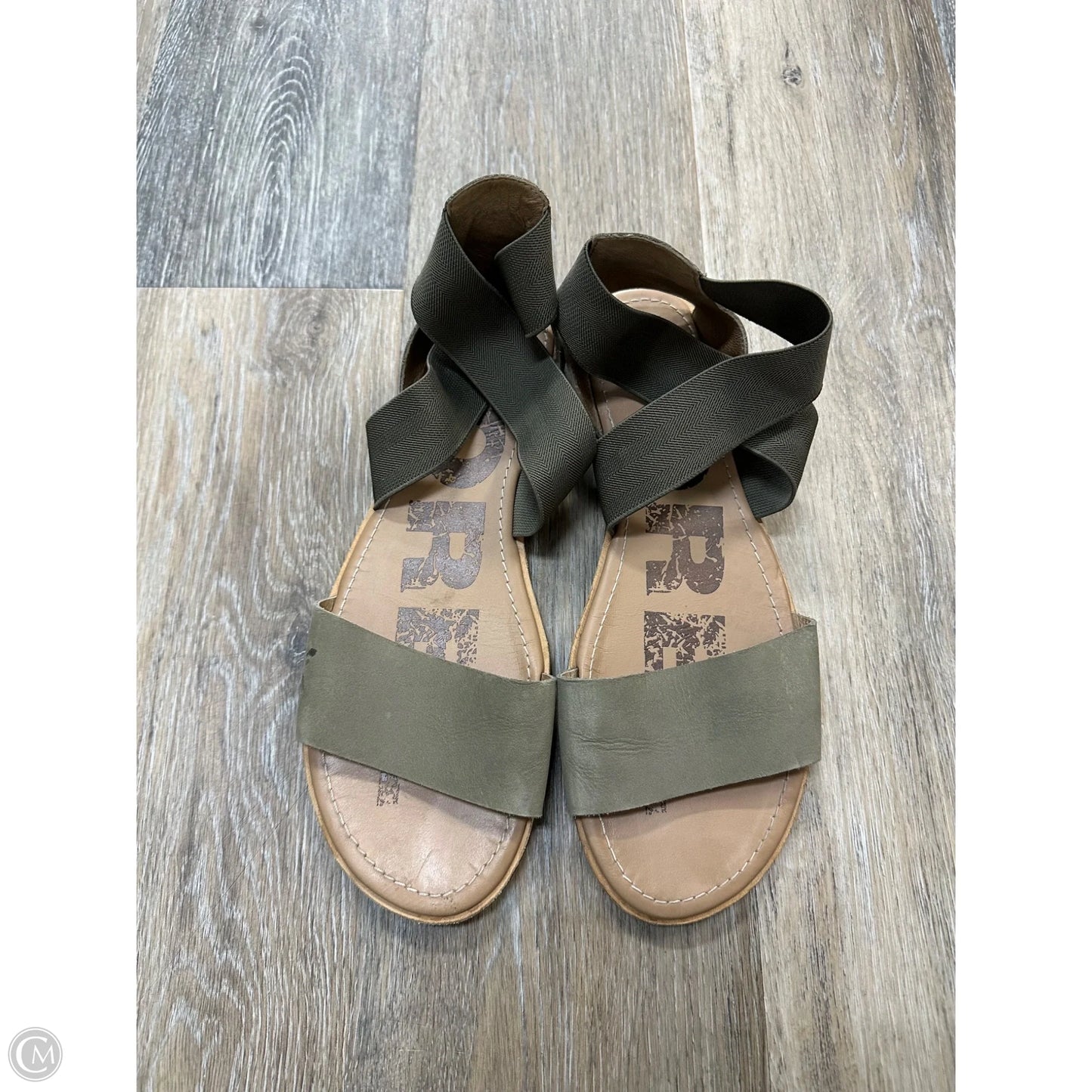 Sandals Flats By Sorel In Green, Size: 10
