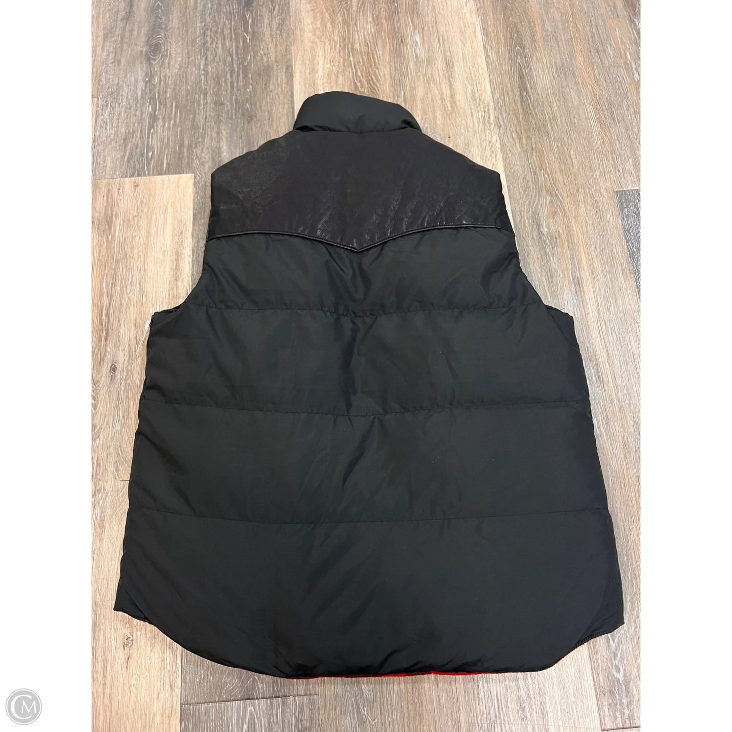 Vest Puffer & Quilted By Polo Ralph Lauren In Plaid Pattern, Size: Small