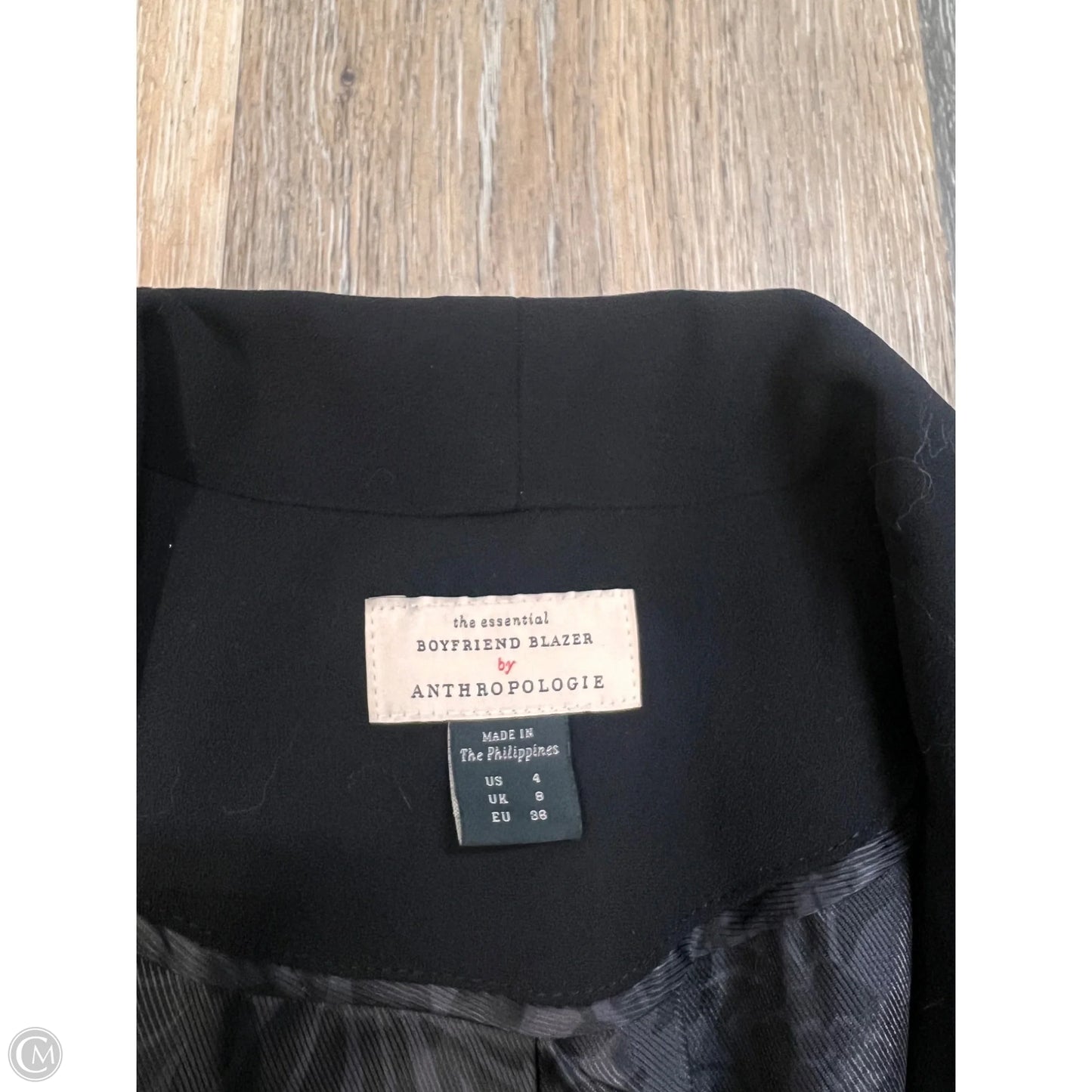 Blazer By Anthropologie In Black, Size: 4