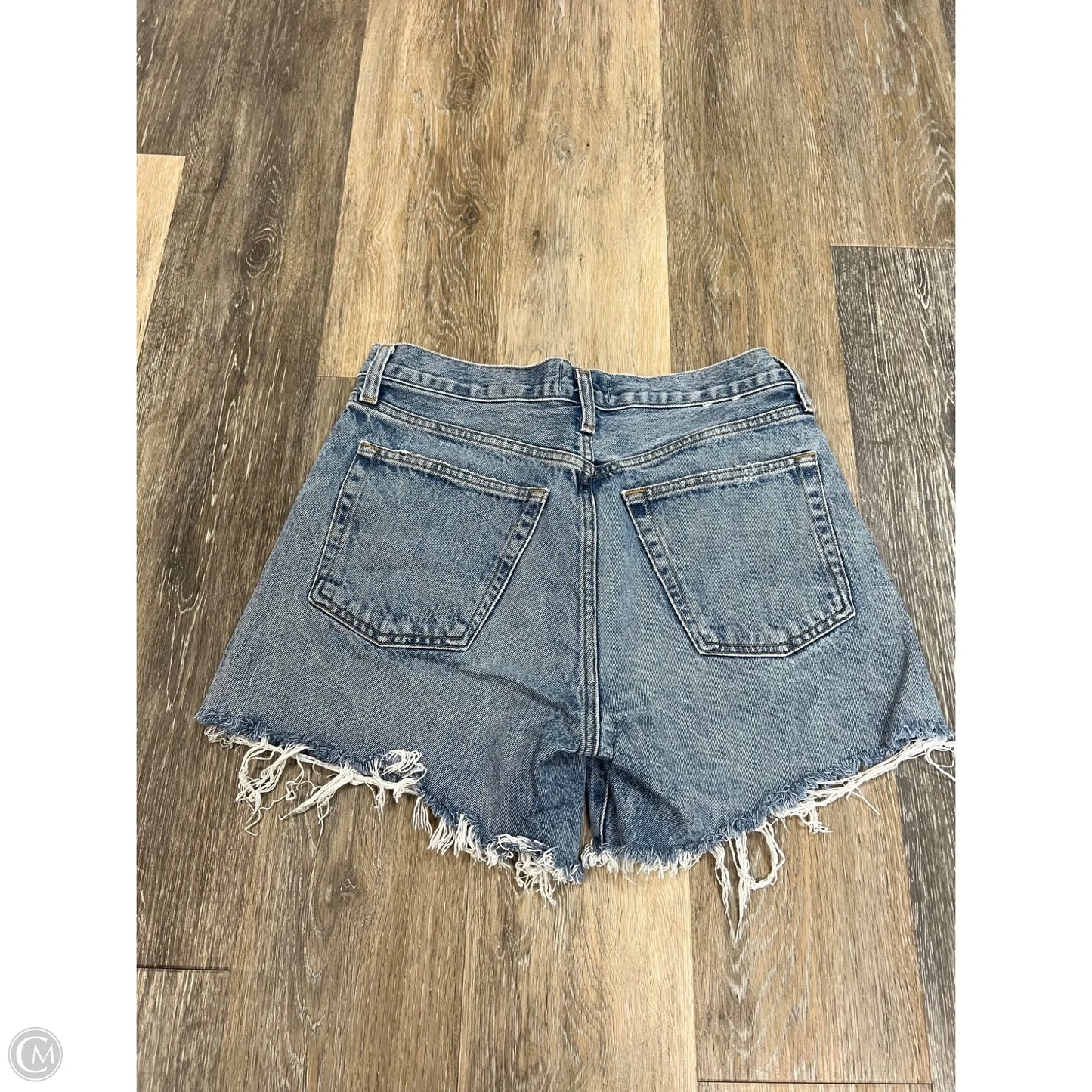 Shorts By Agolde In Blue Denim, Size: 2/26