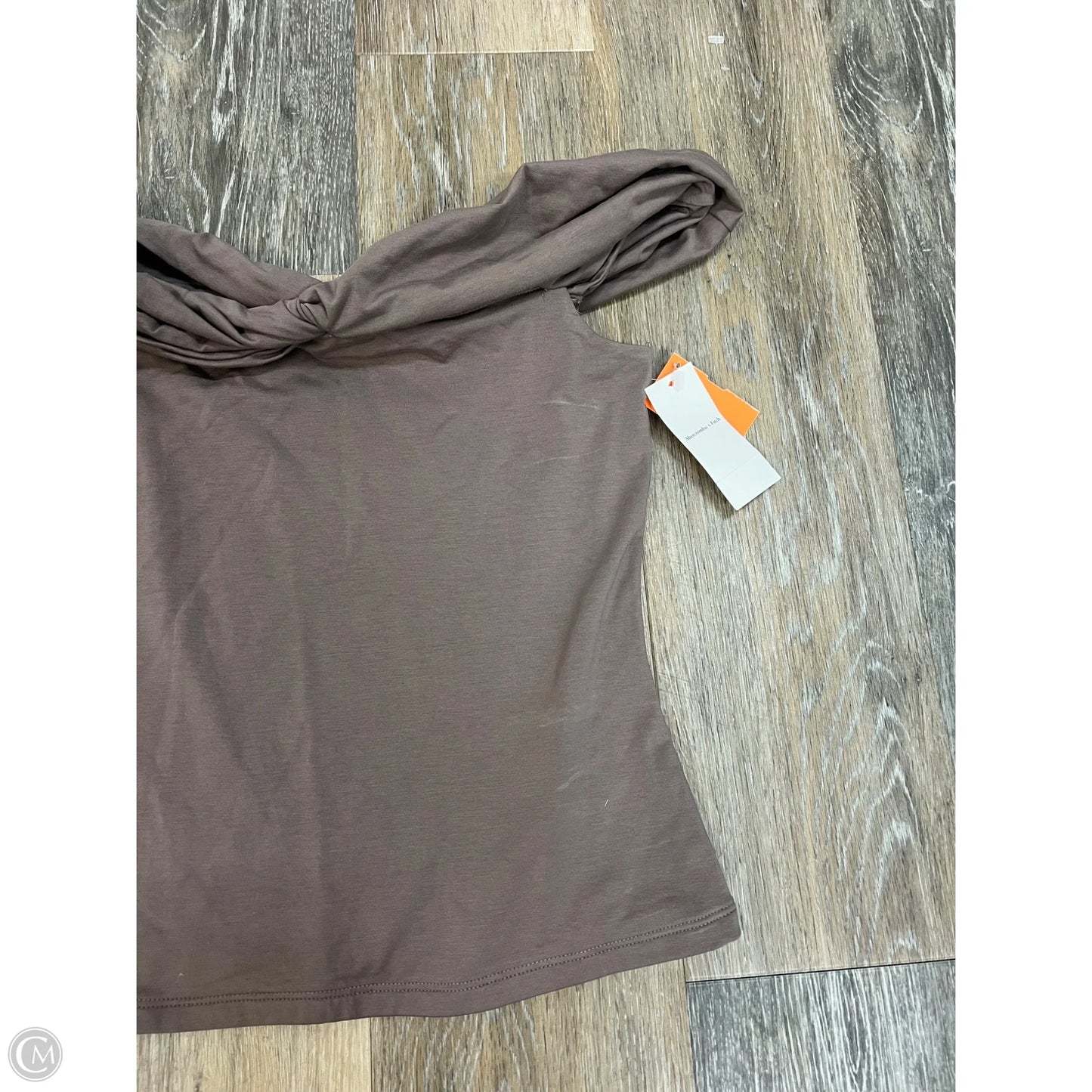 Top Sleeveless By Abercrombie And Fitch In Brown, Size: S