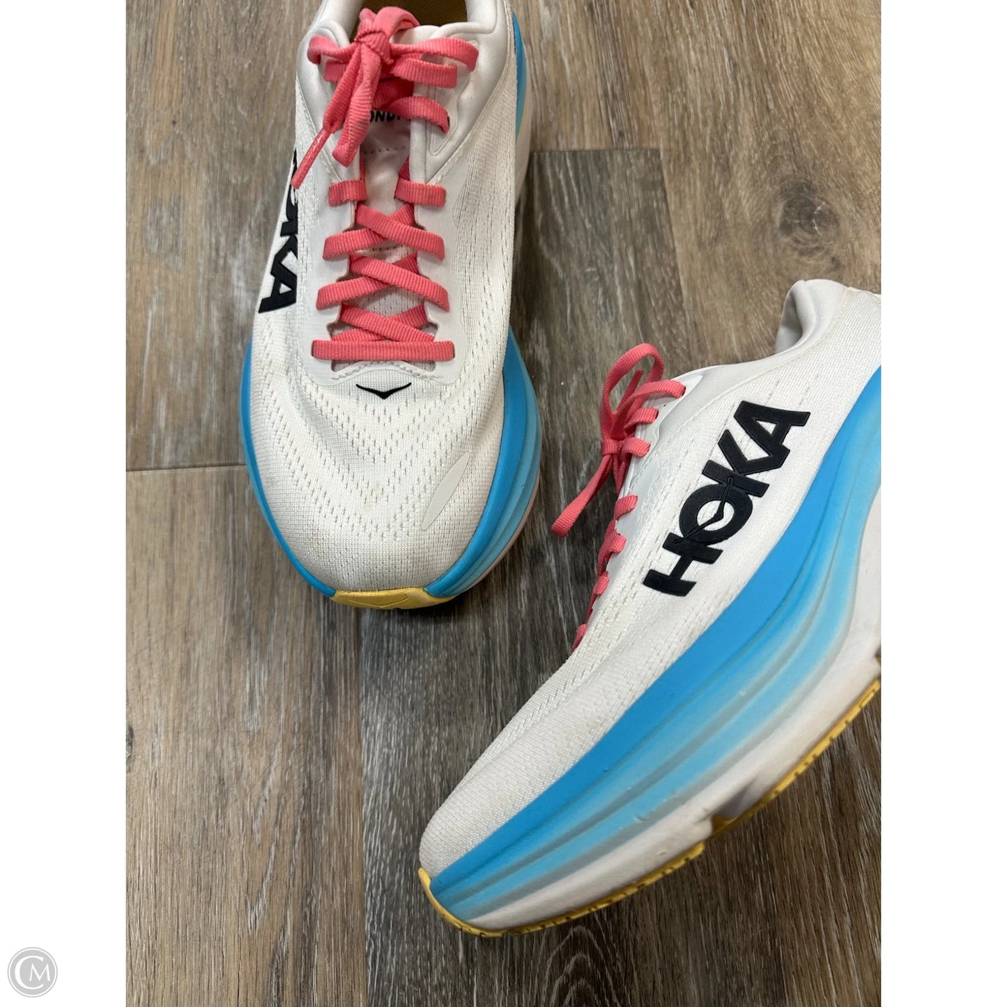 Shoes Athletic By Hoka In Multi-colored, Size: 8.5
