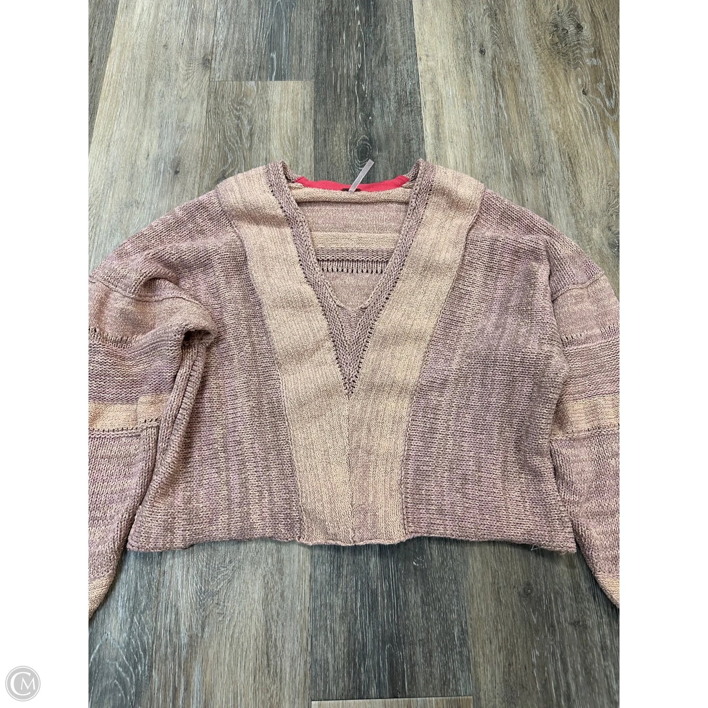 Sweater By Free People In Orange, Size: M