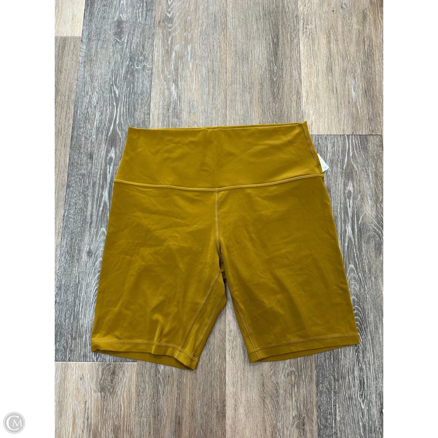Athletic Shorts By Lululemon In Green, Size: 10