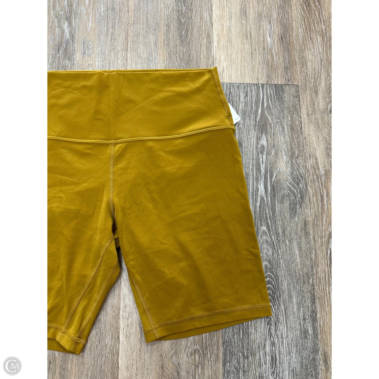 Athletic Shorts By Lululemon In Green, Size: 10