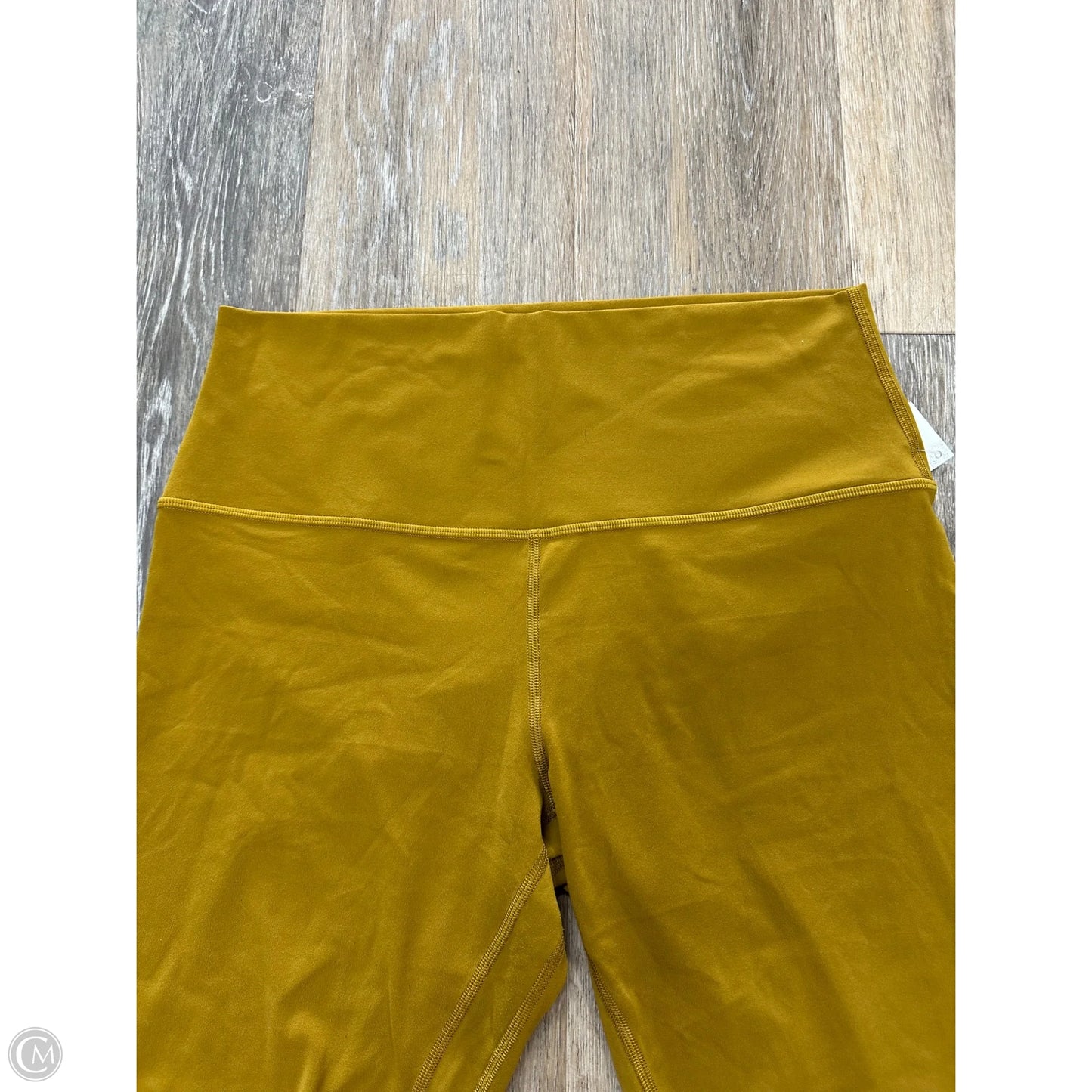Athletic Shorts By Lululemon In Green, Size: 10
