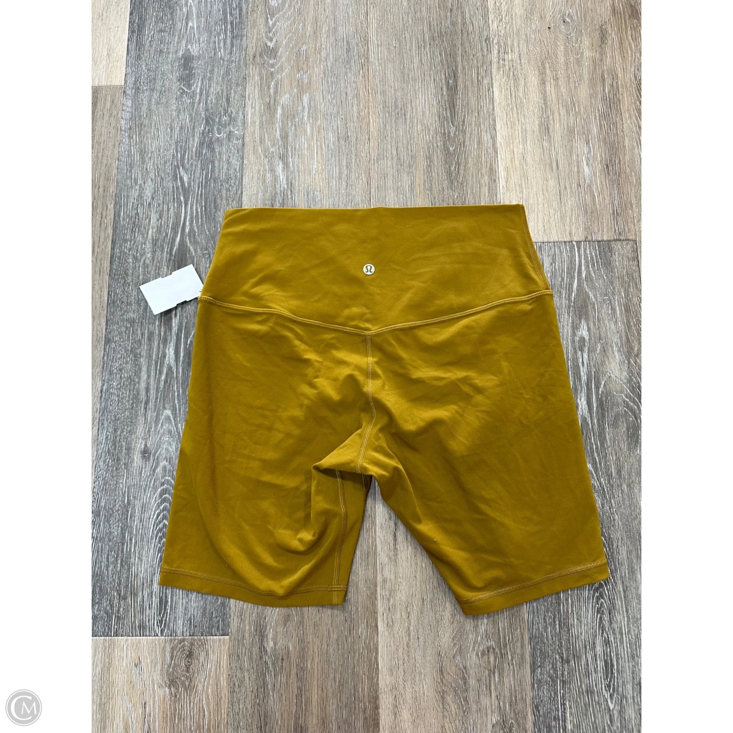 Athletic Shorts By Lululemon In Green, Size: 10