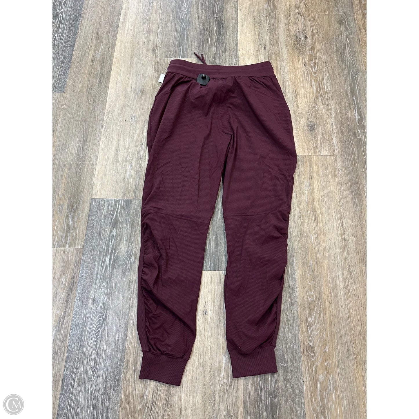 Athletic Pants By Lululemon In Maroon, Size: 10