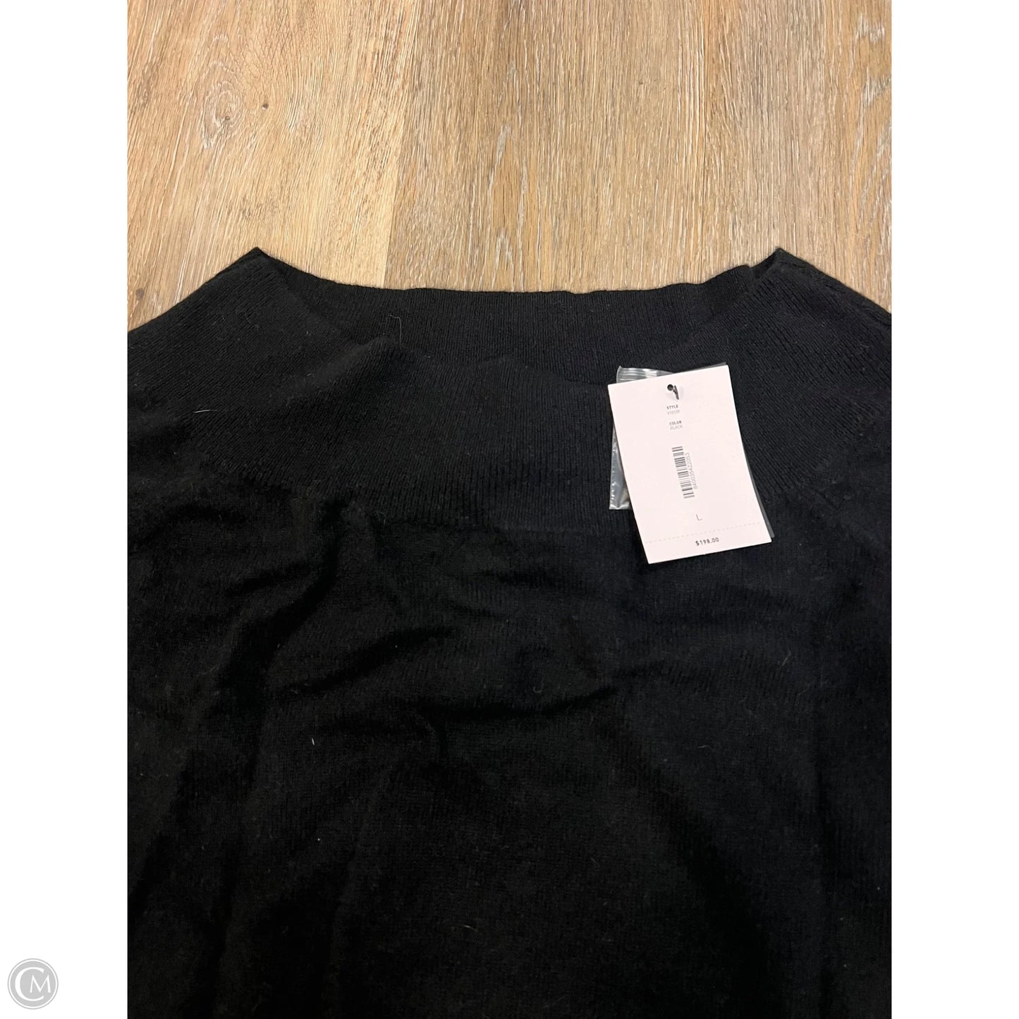Sweater Cashmere By Bloomingdales In Black, Size: L