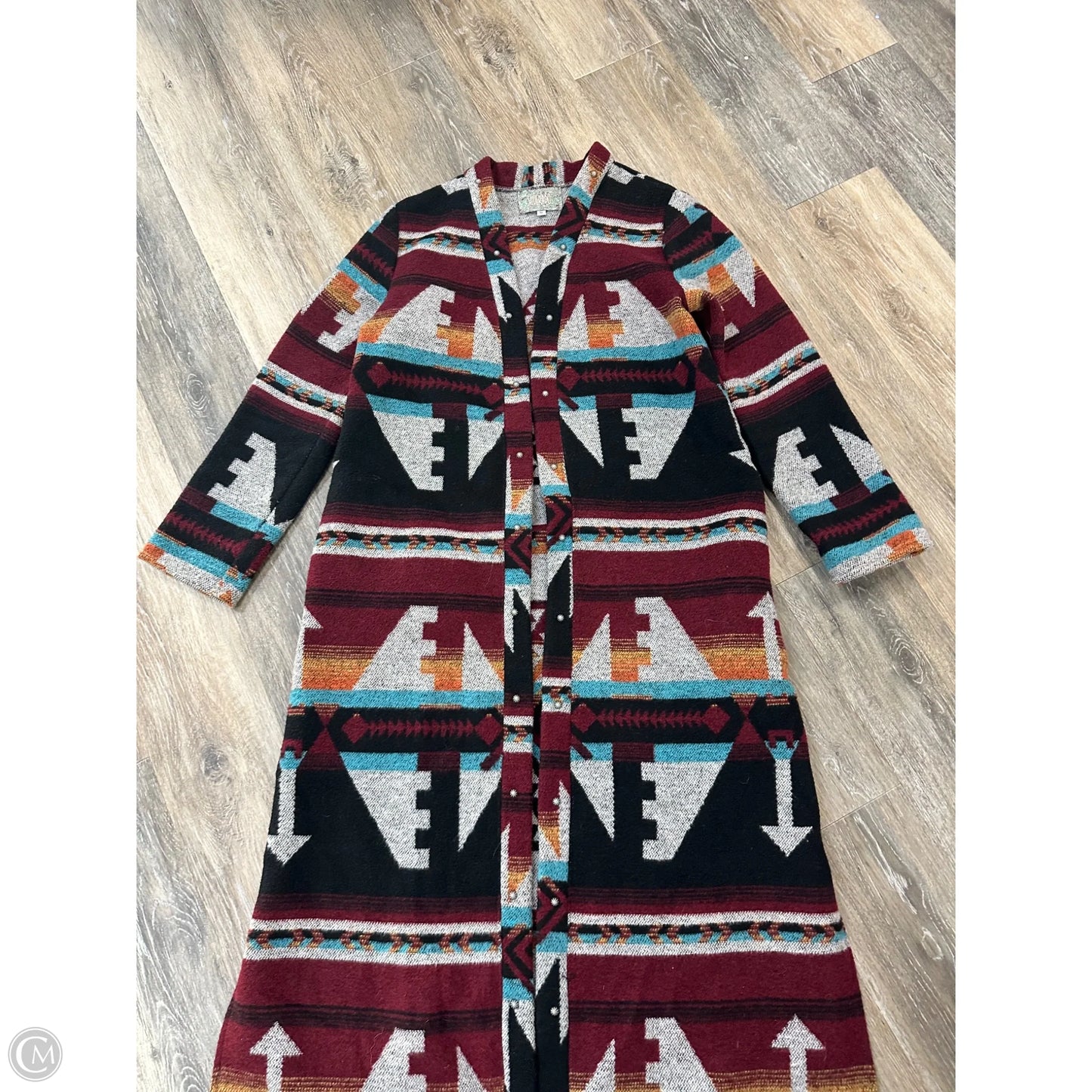 Sweater Cardigan By Silverado In Multi-colored, Size: S