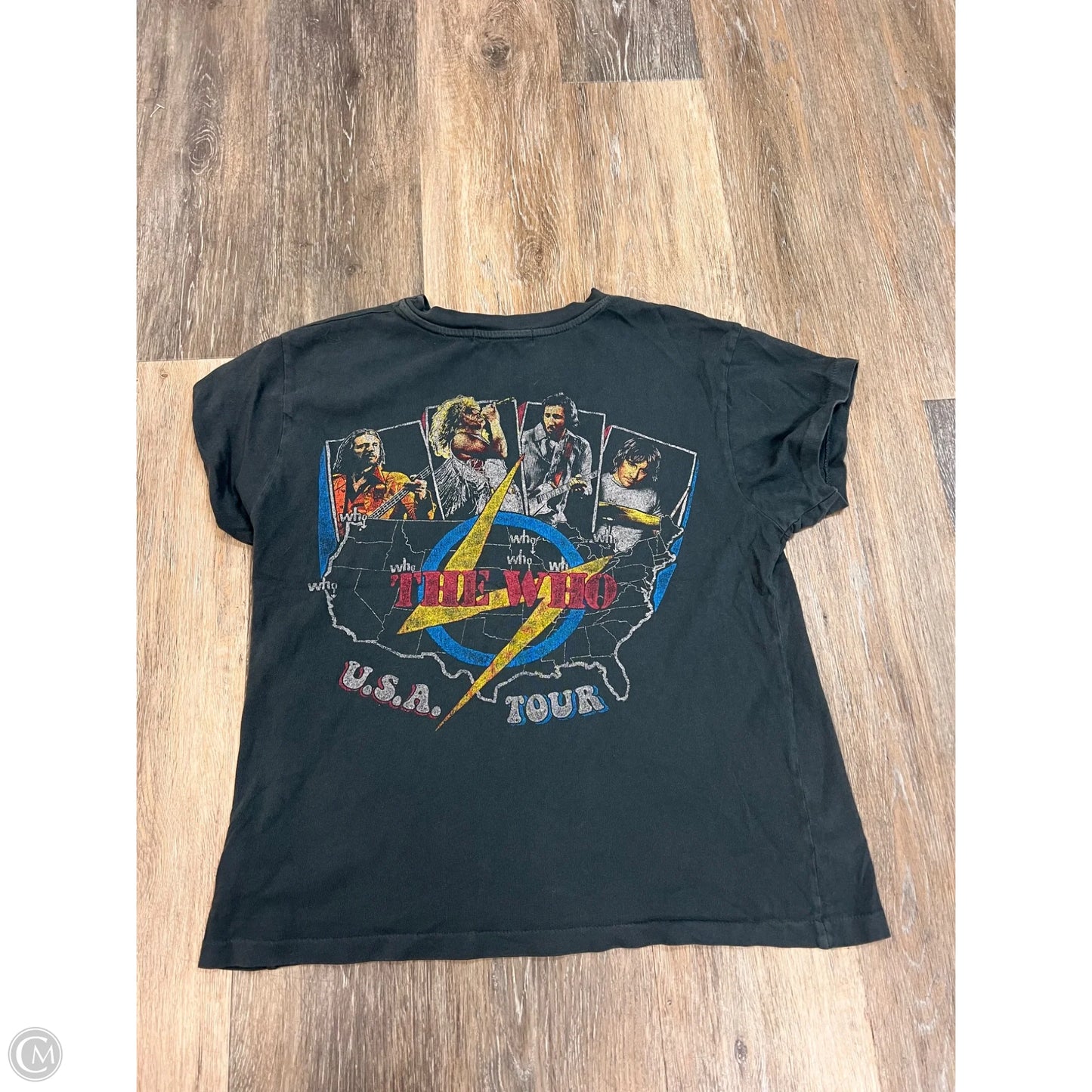 Top Short Sleeve By Daydreamer In Grey, Size: Xs