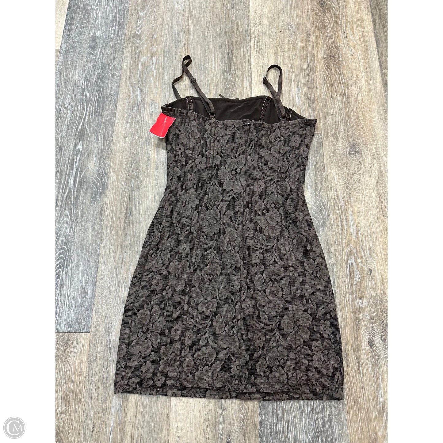 Dress Casual Short By Loucia In Brown, Size: S