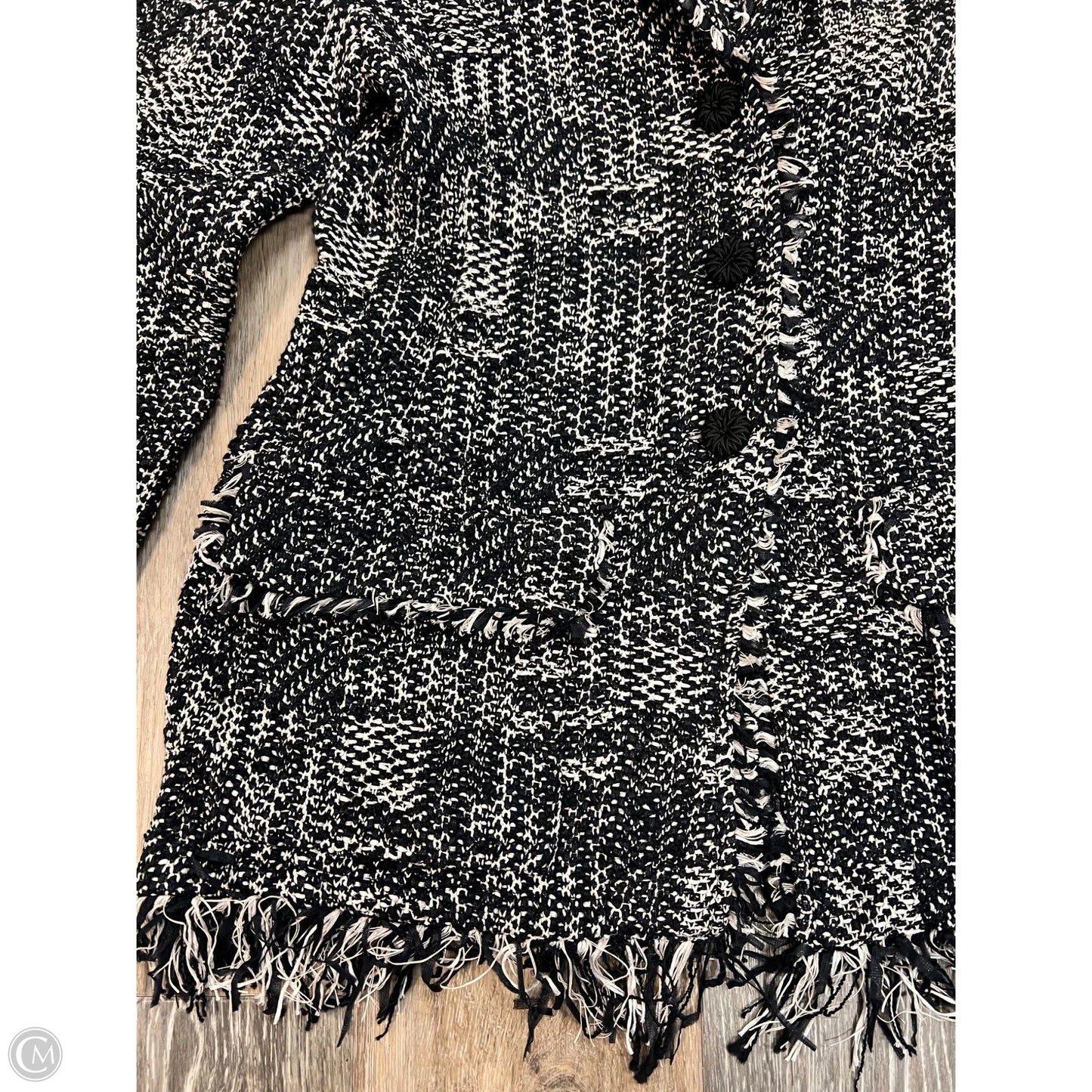 Blazer By MM LAFLEUR In Black & White, Size: L