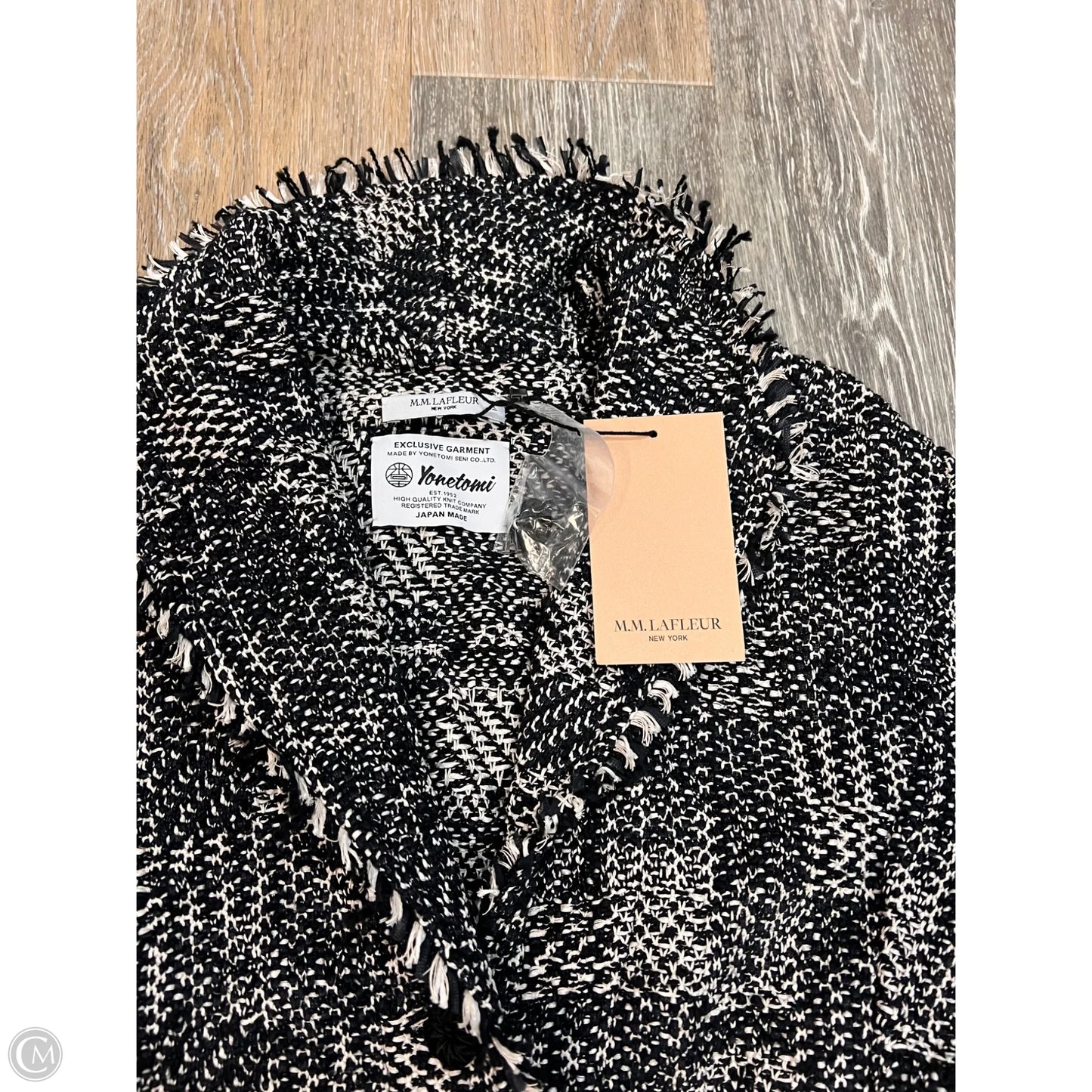 Blazer By MM LAFLEUR In Black & White, Size: L