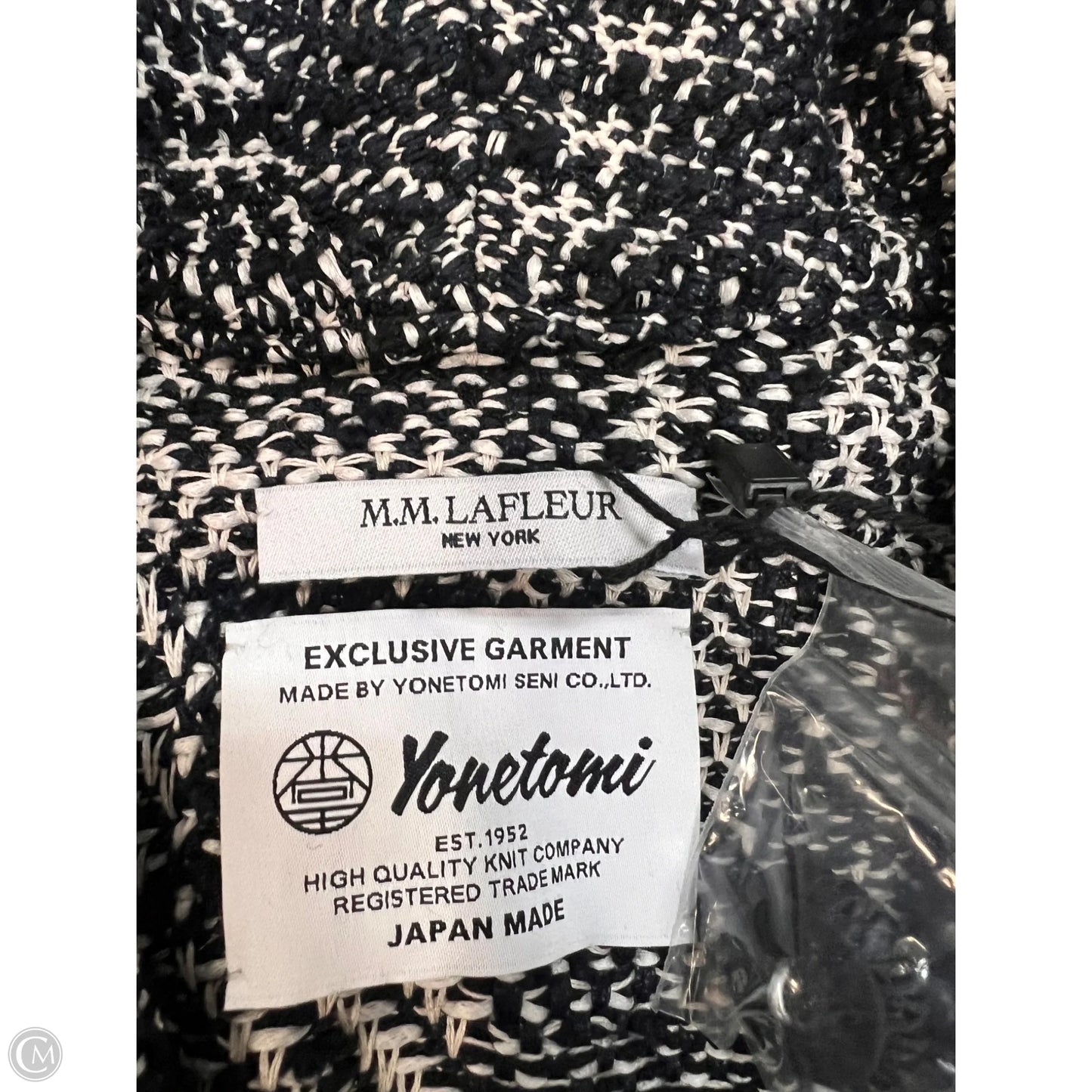Blazer By MM LAFLEUR In Black & White, Size: L