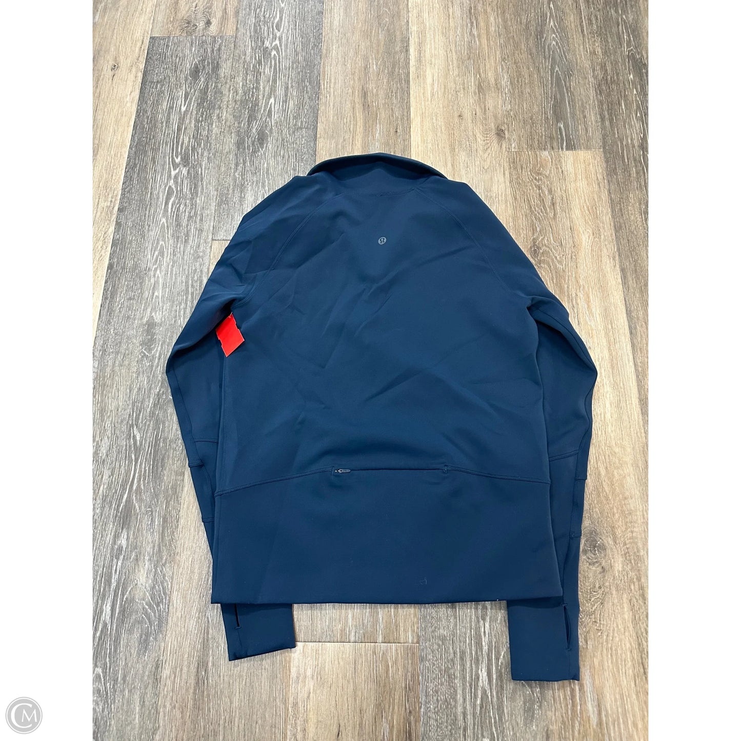 Athletic Sweatshirt Collar By Lululemon In Navy, Size: S