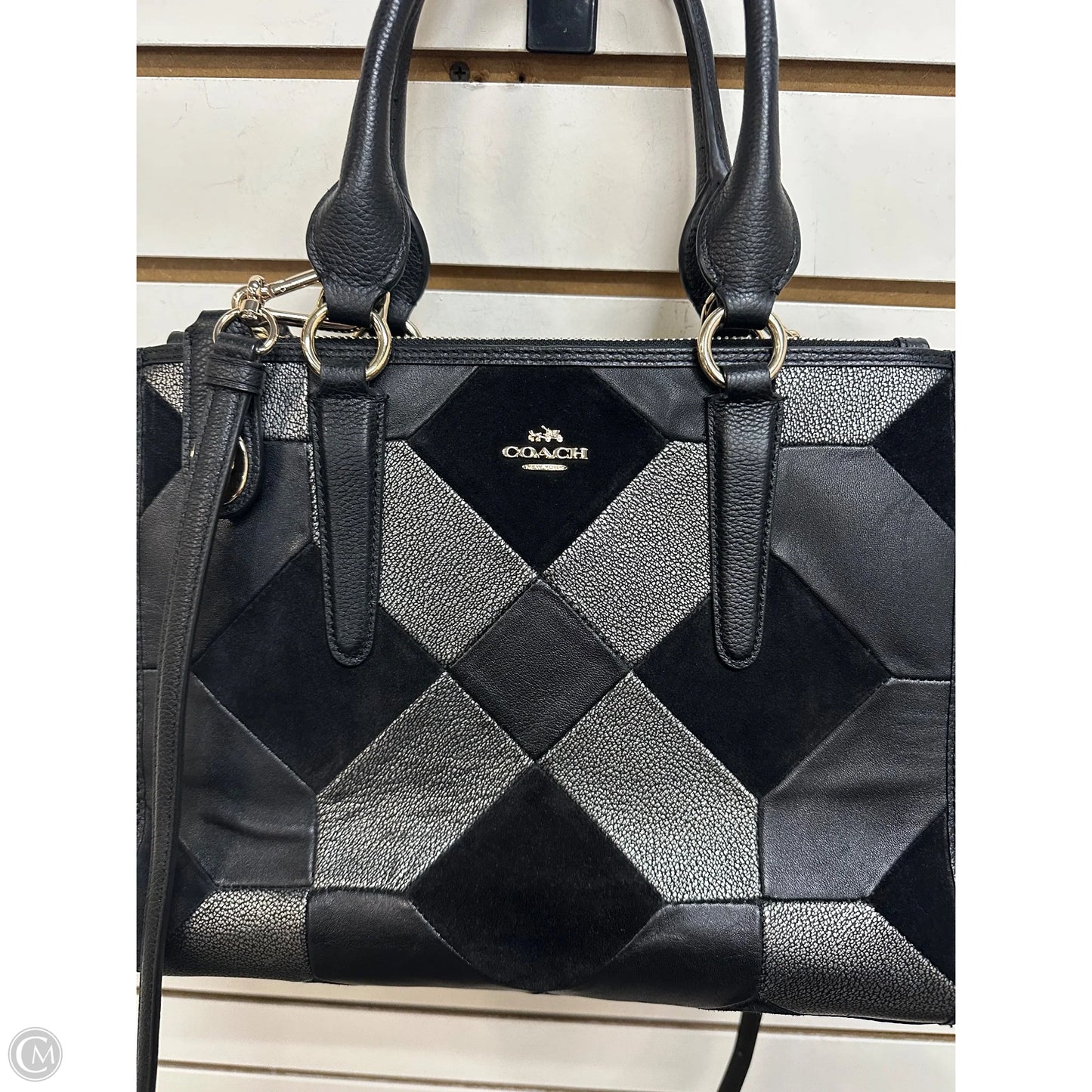 Handbag Designer By Coach, Size: Medium