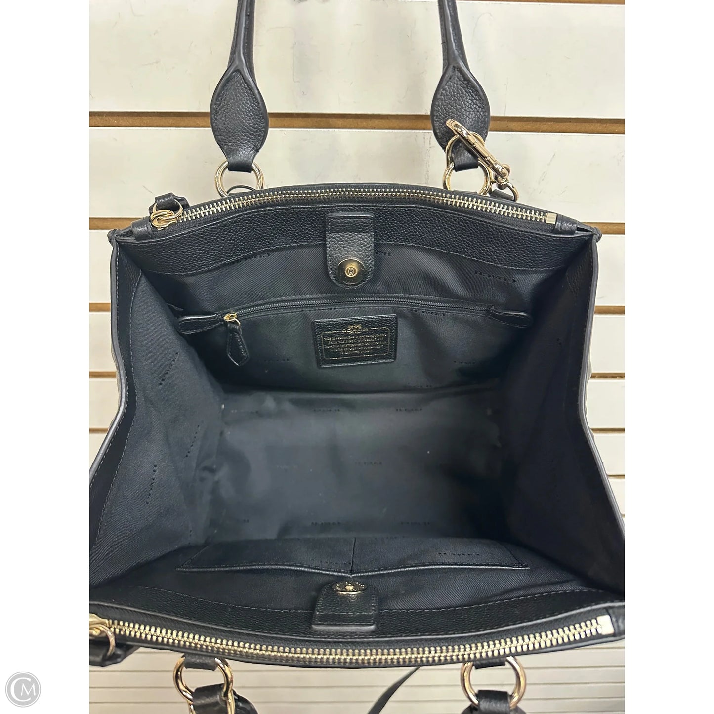 Handbag Designer By Coach, Size: Medium