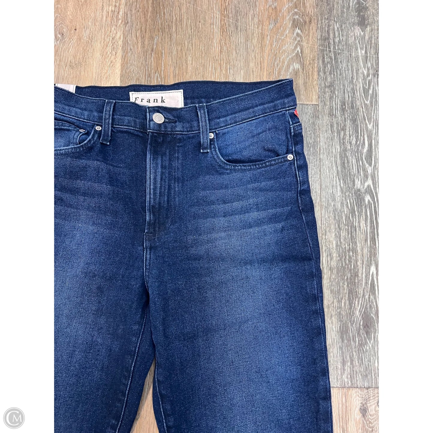 Jeans Straight By Frank And Eileen In Blue Denim, Size: 8
